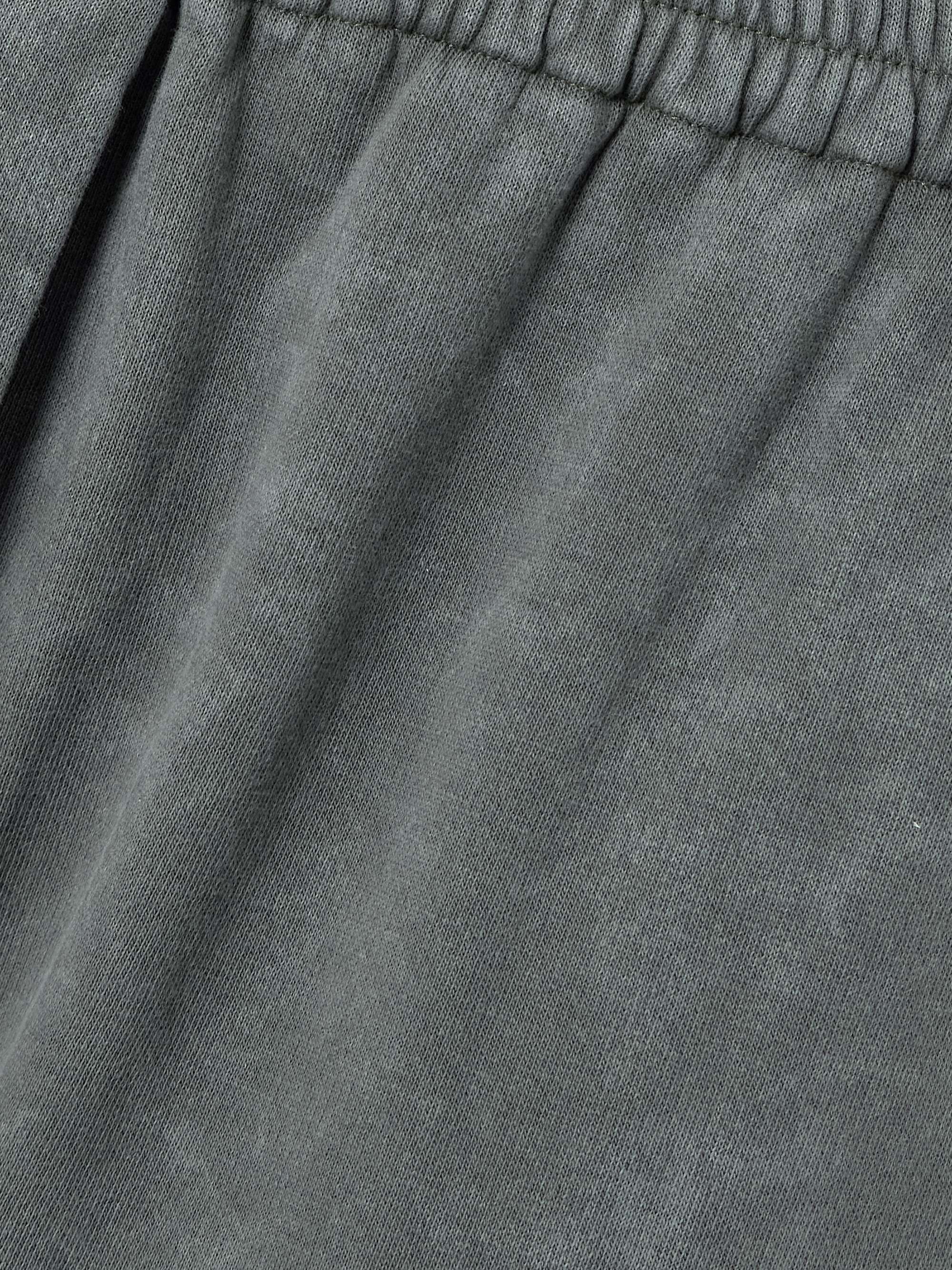 Acid-wash cotton-blend jersey track pants view