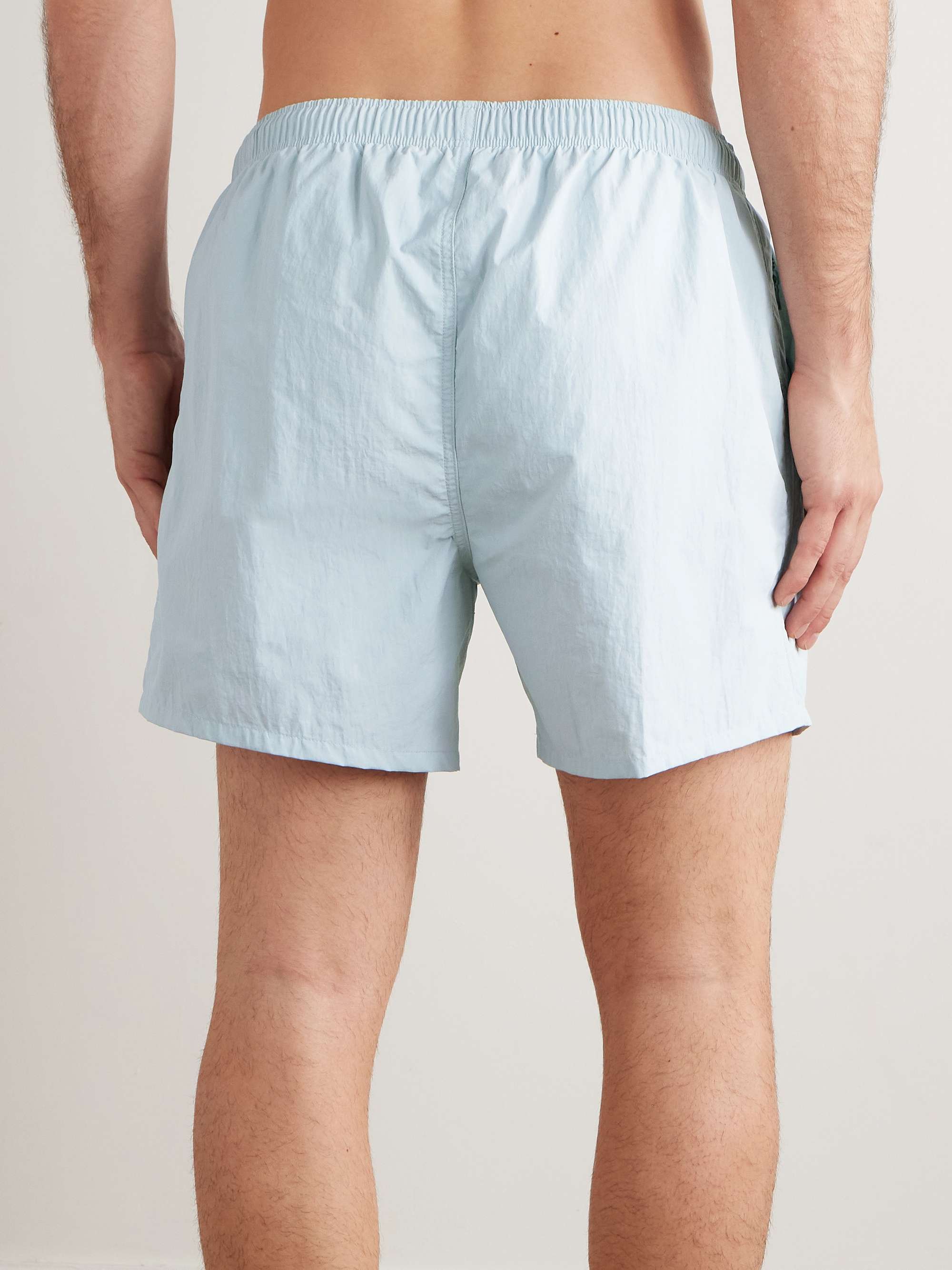 Mid-Length Straight-Leg Swim Shorts view
