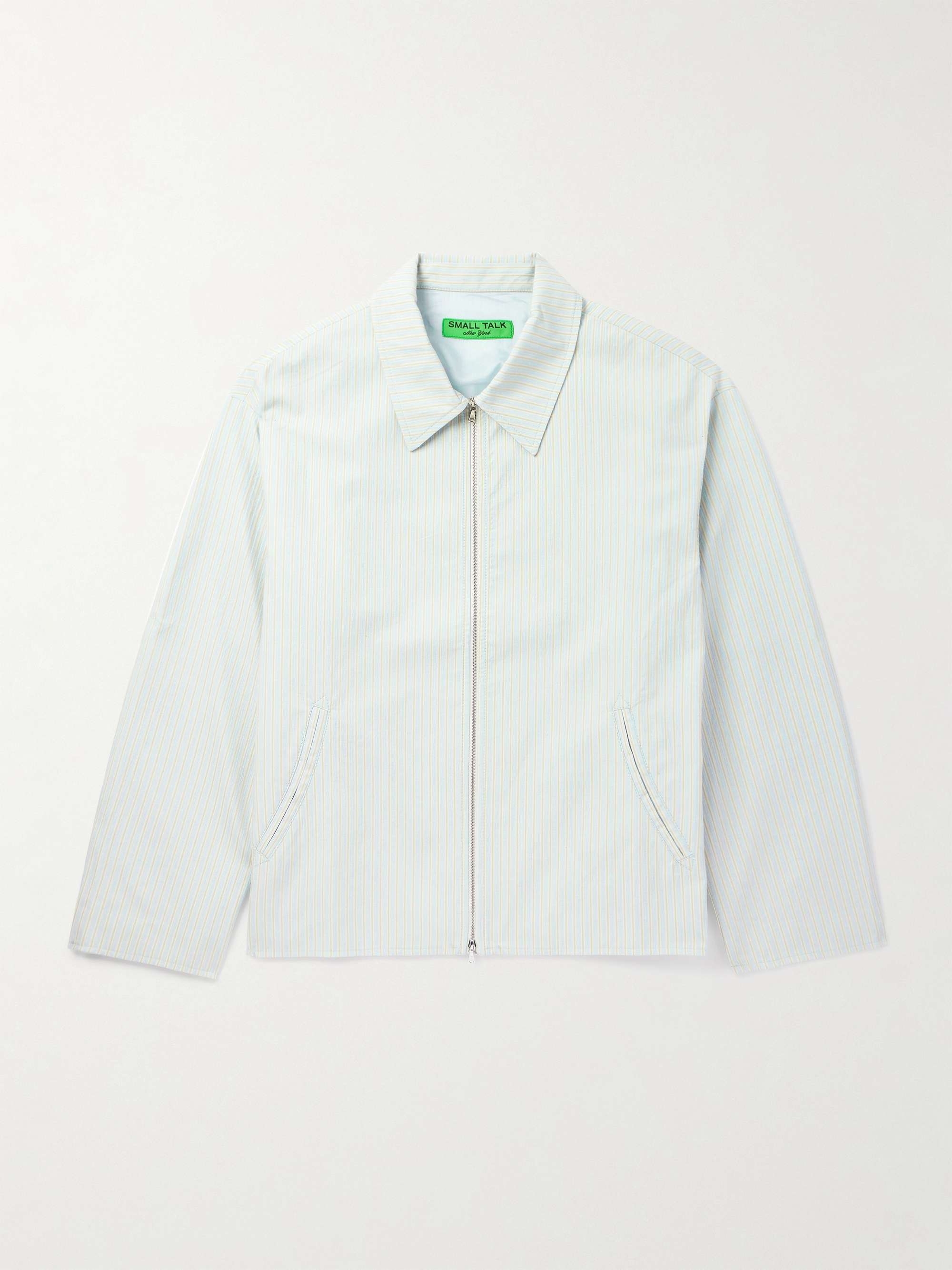 Striped Cotton Jacket view