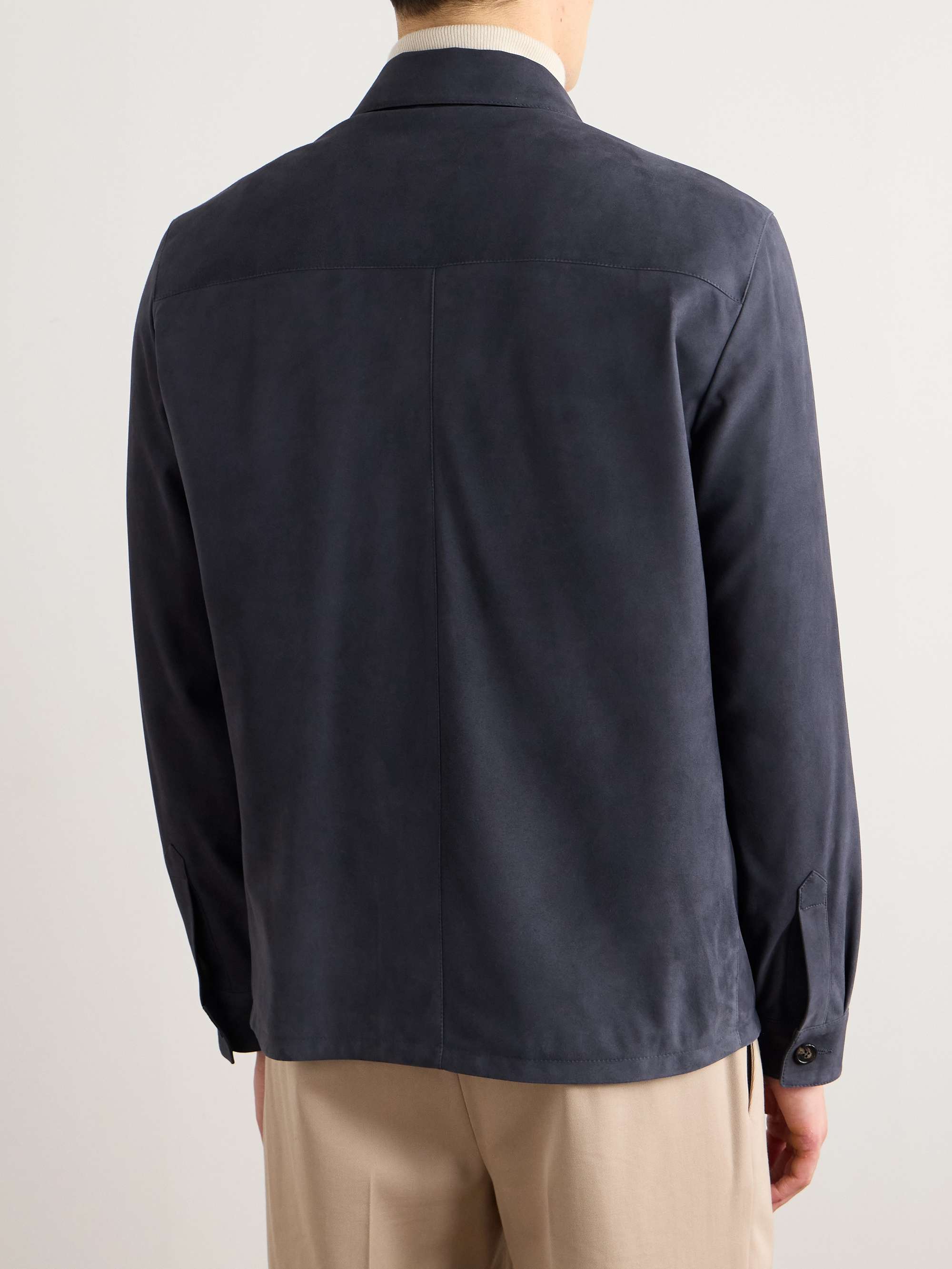 Suede Overshirt view