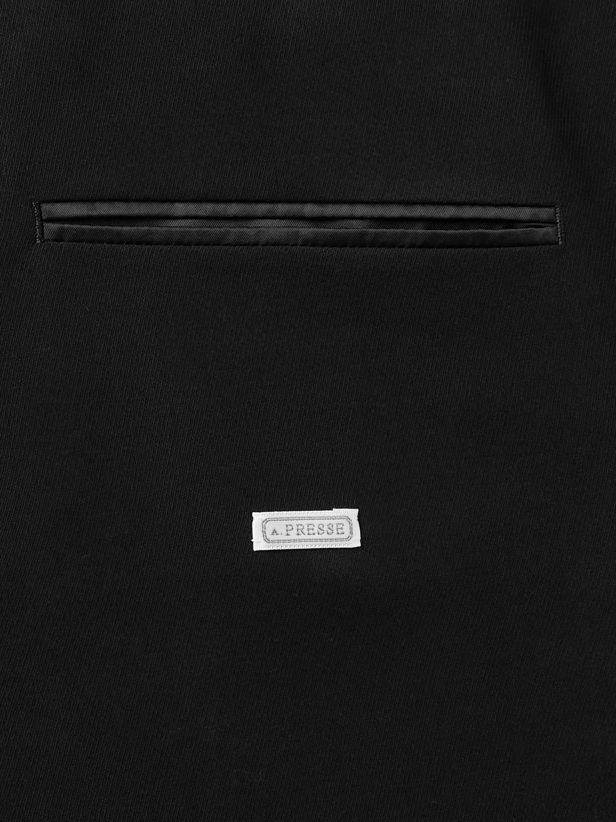 Double-Breasted Wool-Twill Blazer view