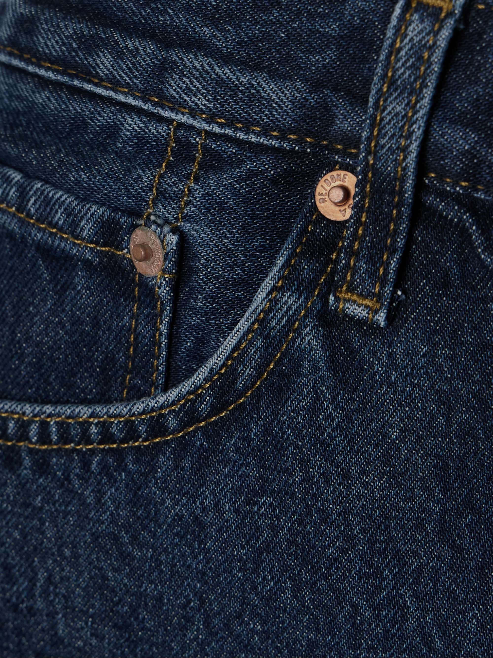 '90s Low Slung frayed organic denim shorts view