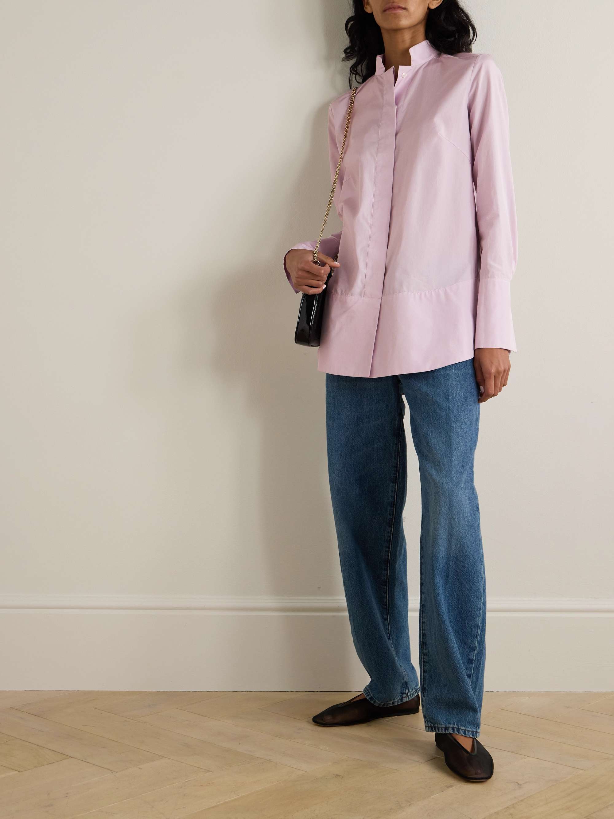 + The Vanguard cotton-poplin shirt view