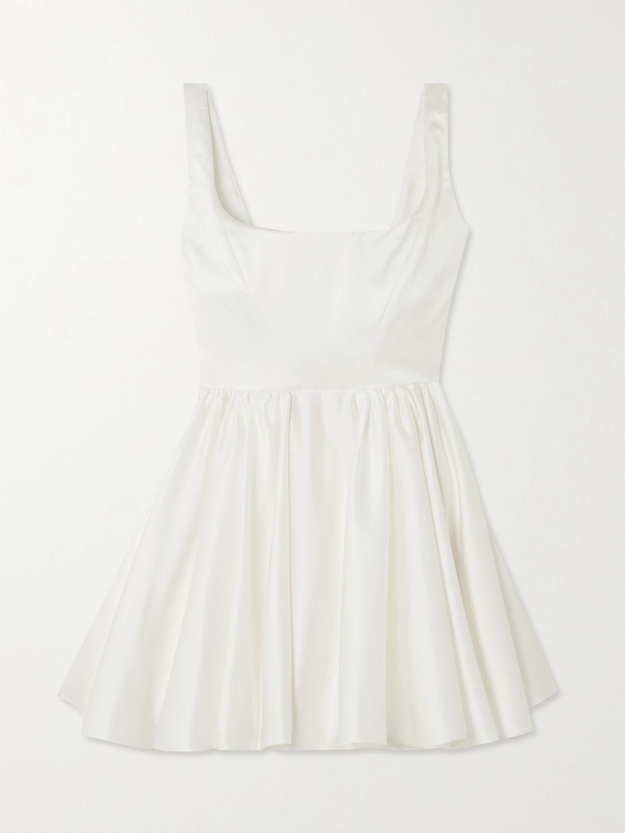 Molly duchesse-satin mini dress view