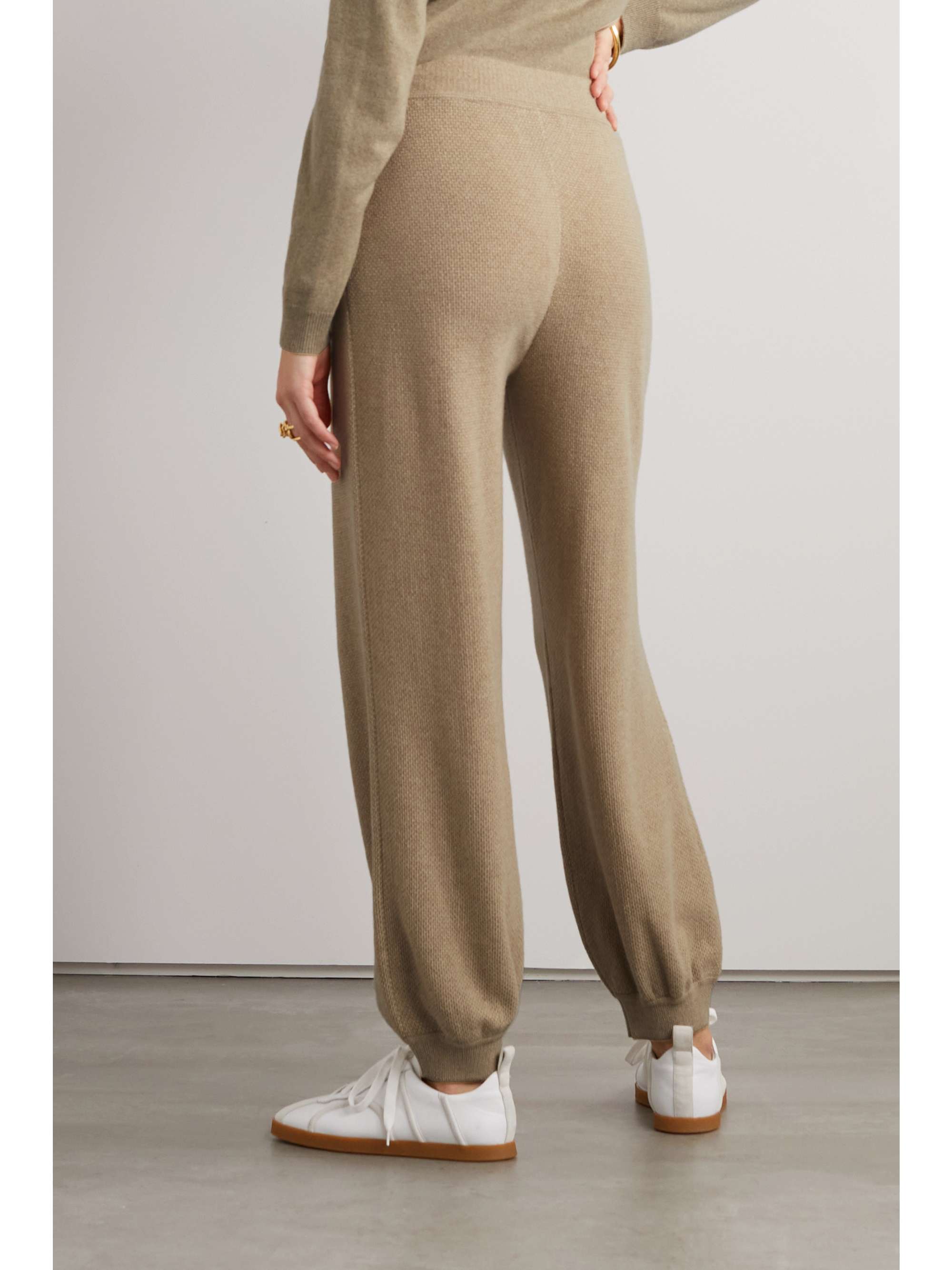 Cashmere track pants view