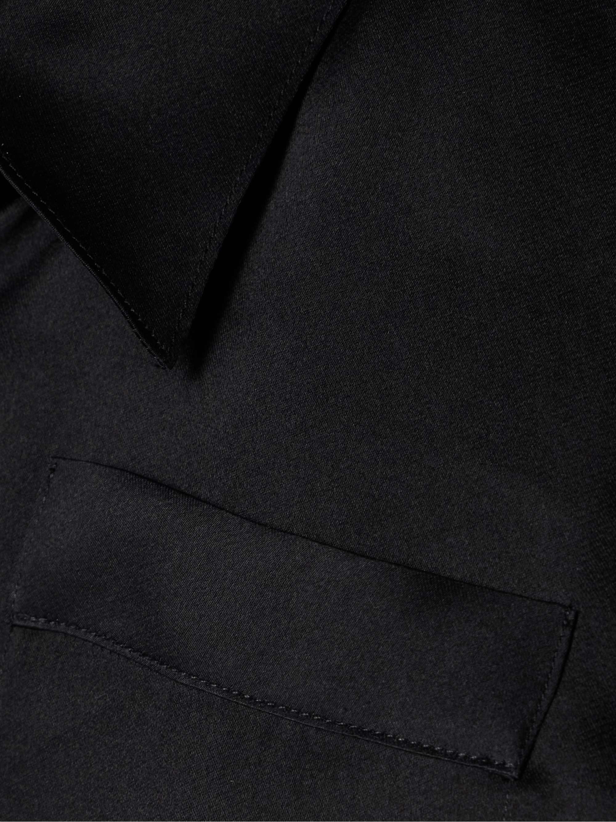 Keefe silk-organza shirt view