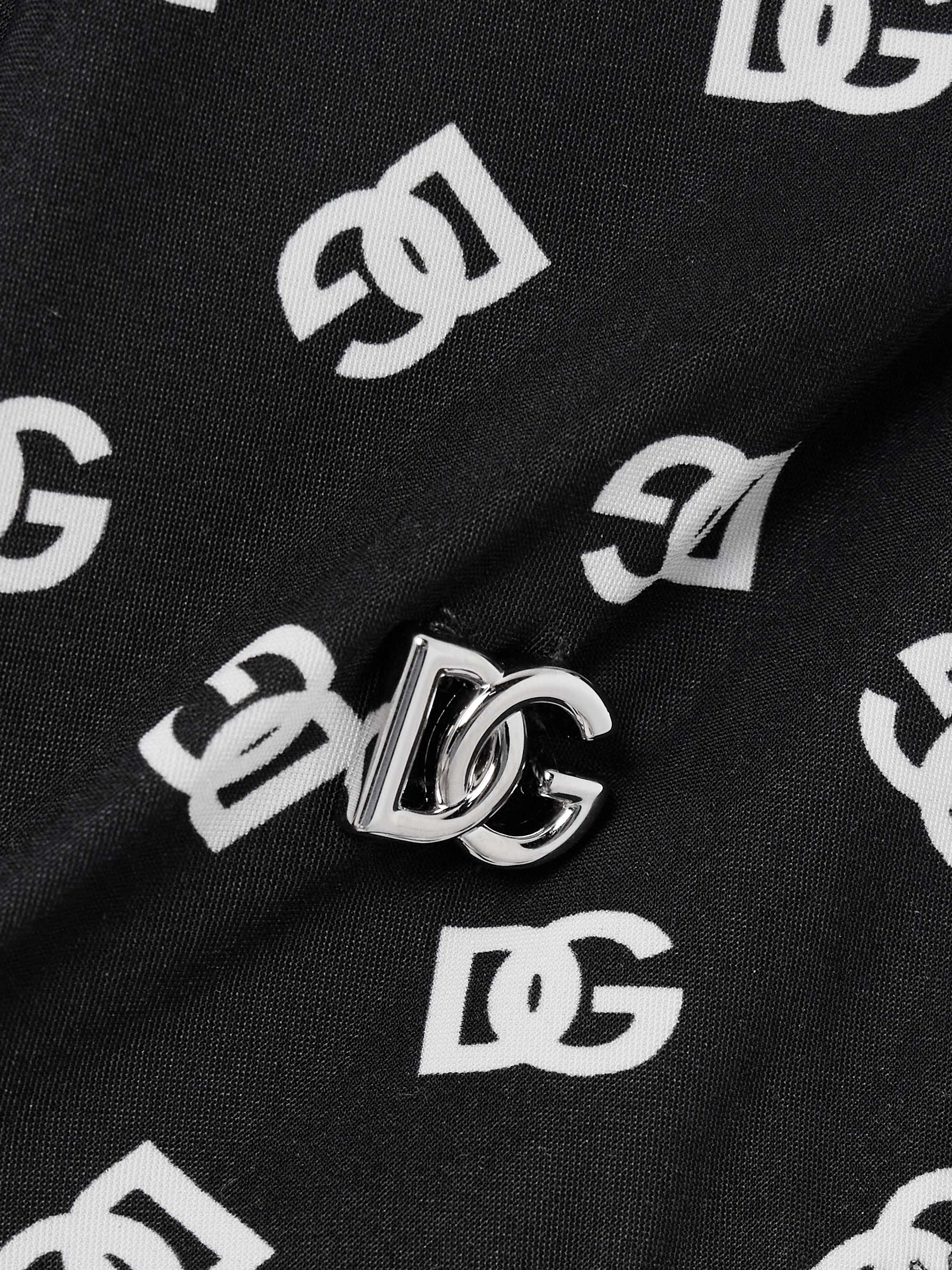 Logo-print swimsuit view
