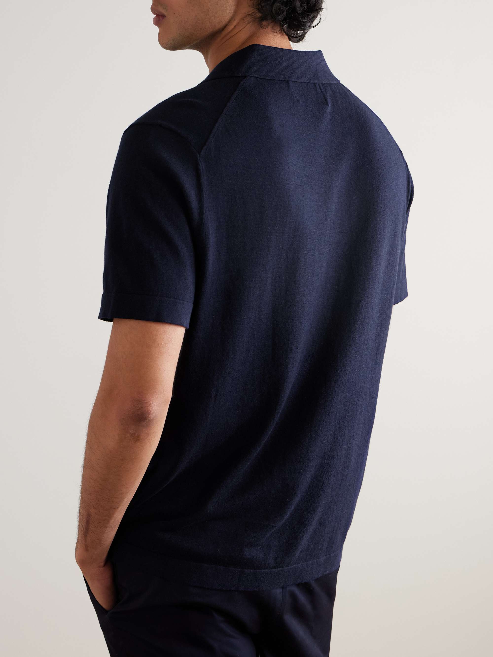 Ryan 6311 Cotton and Linen-Blend Polo Shirt view
