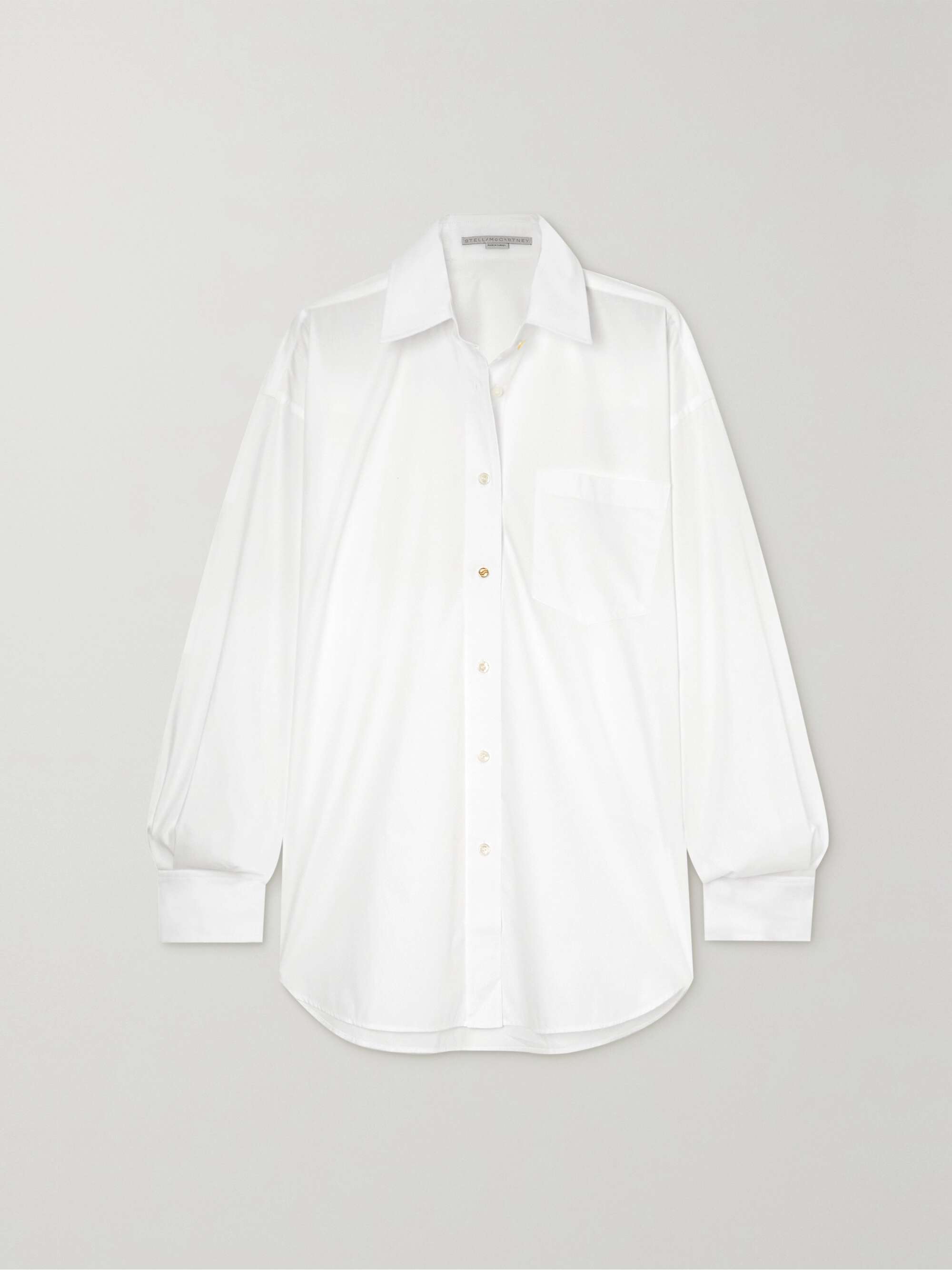 + NET SUSTAIN organic cotton-poplin shirt view