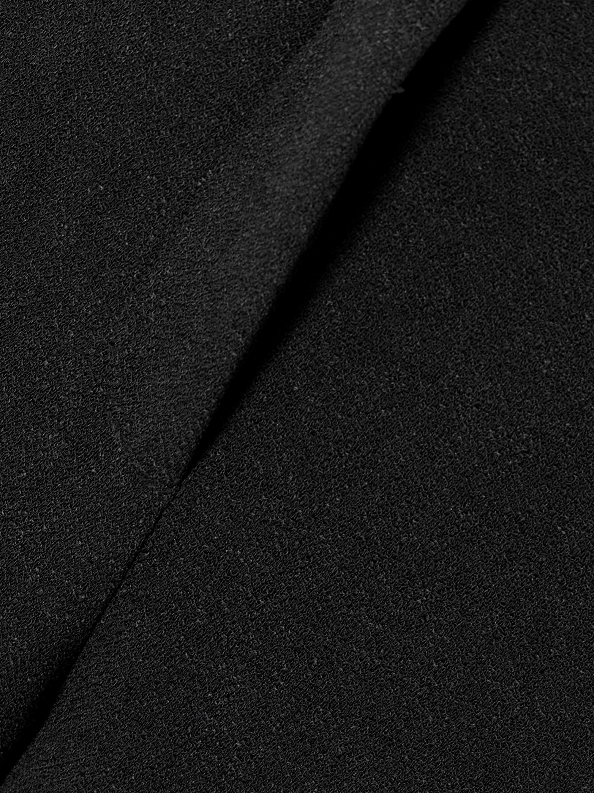 Flute-B crepe straight-leg pants view