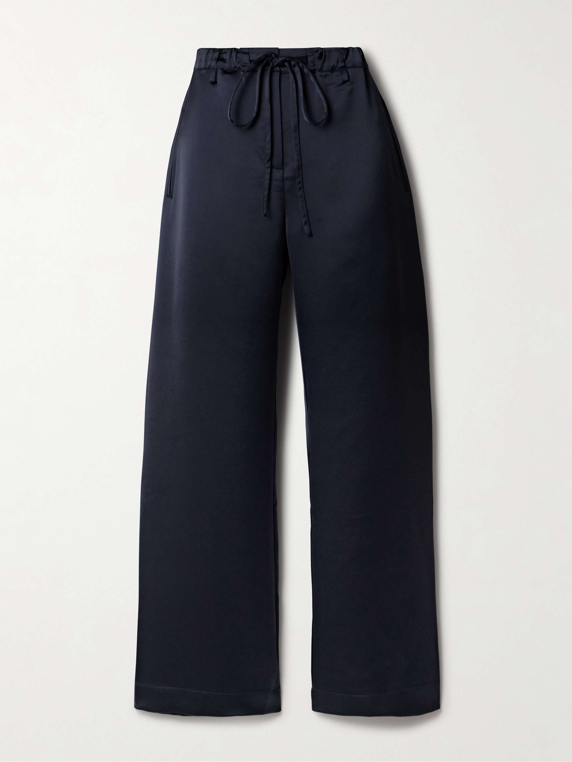 Magnus satin wide-leg pants view