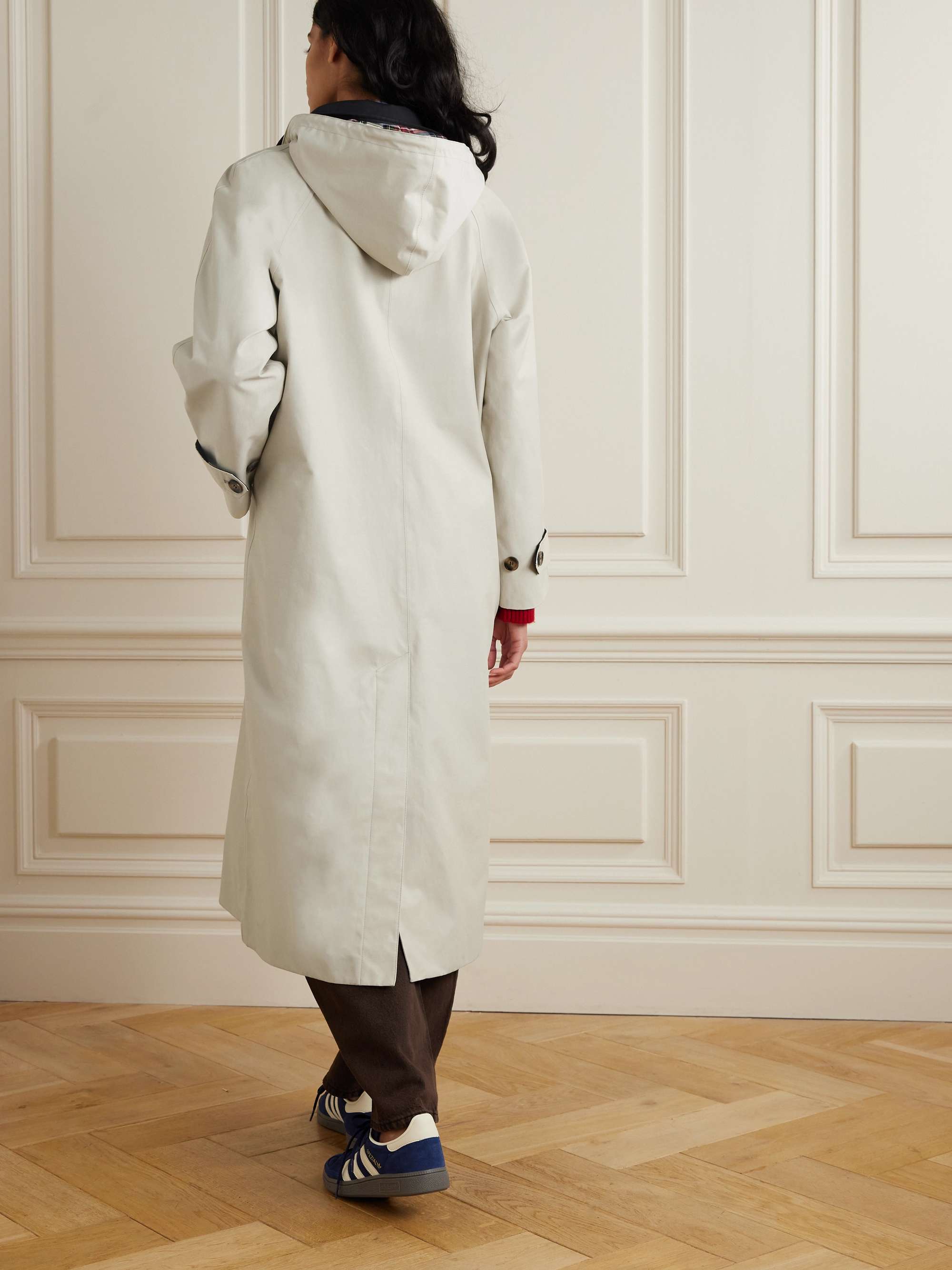 + Alexa Chung Natalie cotton-gabardine trench coat view