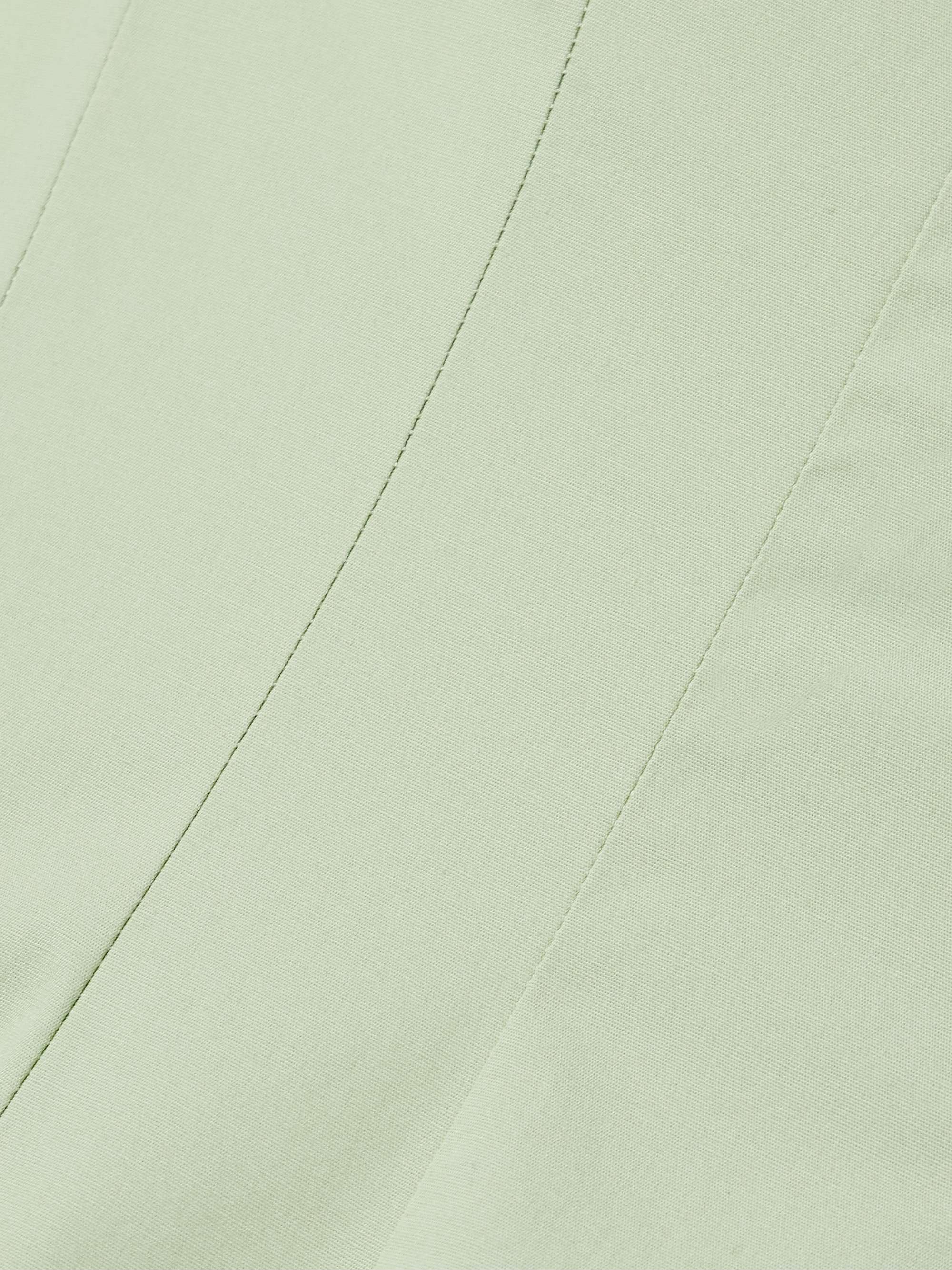 Wells pleated cotton-blend poplin midi dress view