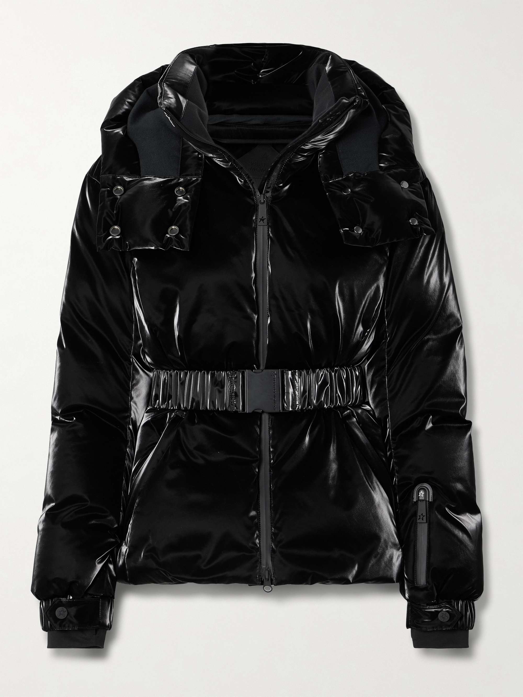 Candice belted quilted down ski jacket view