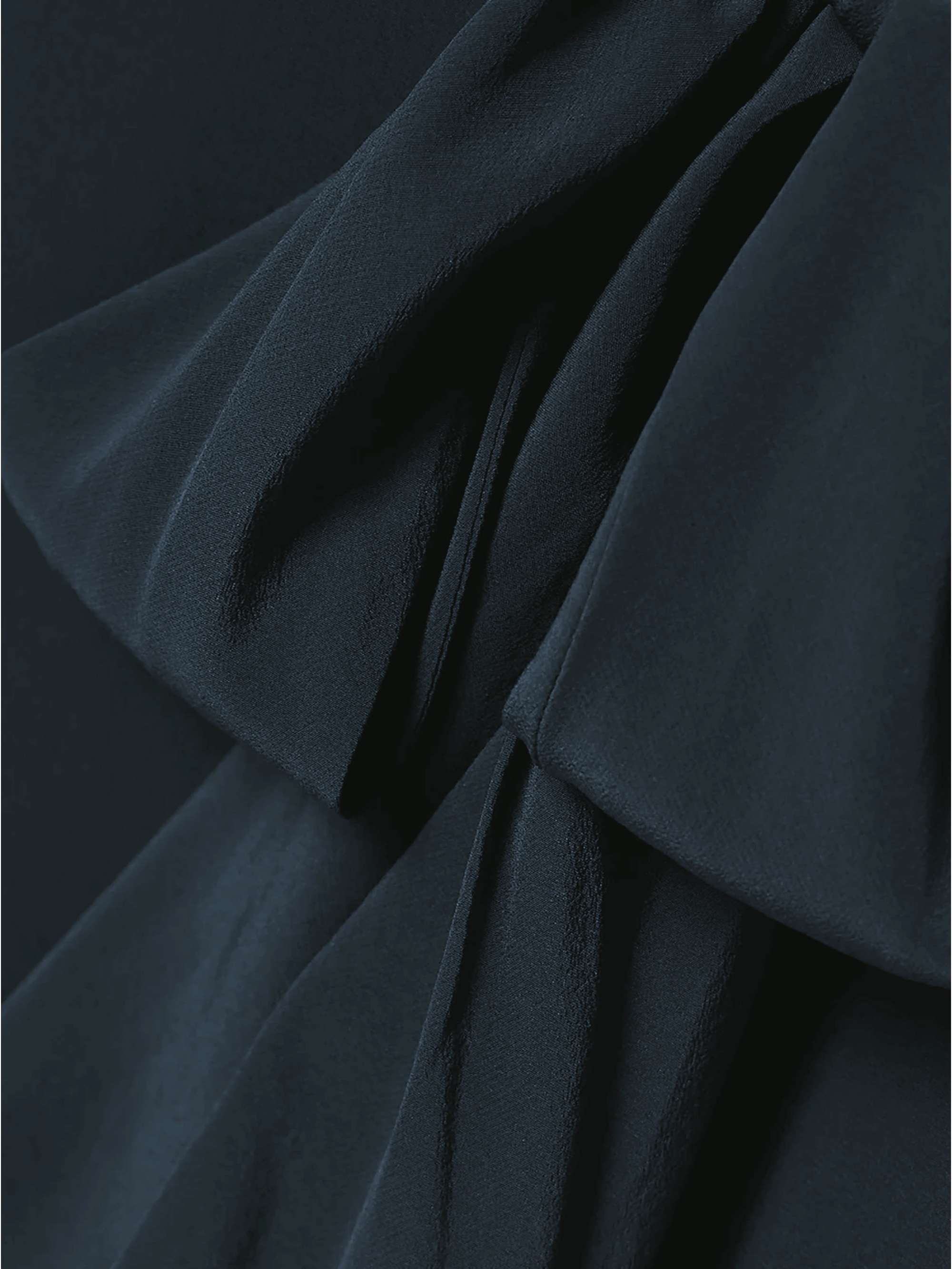 Angelique tie-neck silk crepe de chine blouse view