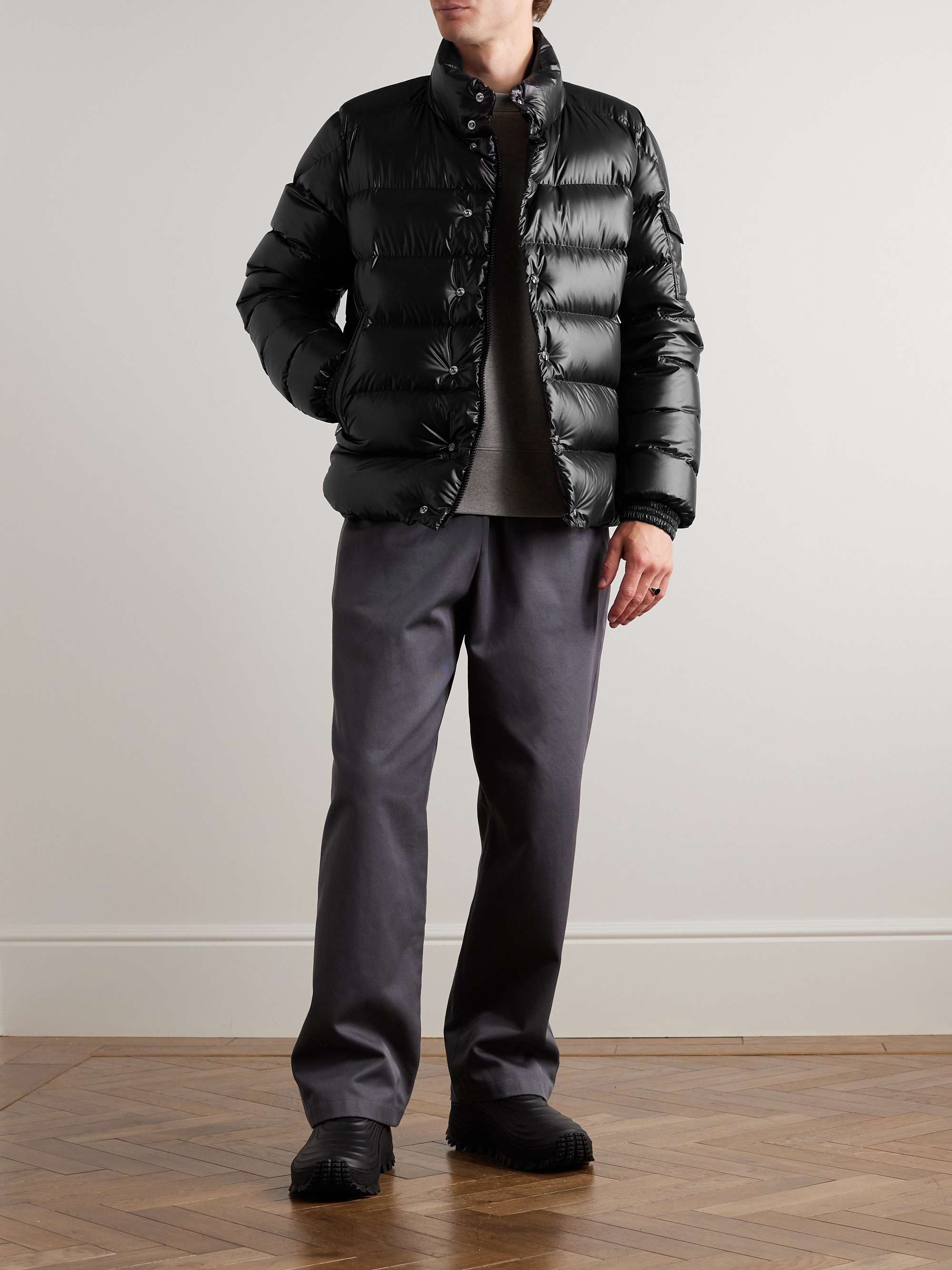 Lule Logo-Appliquéd Quilted Shell Down Jacket view