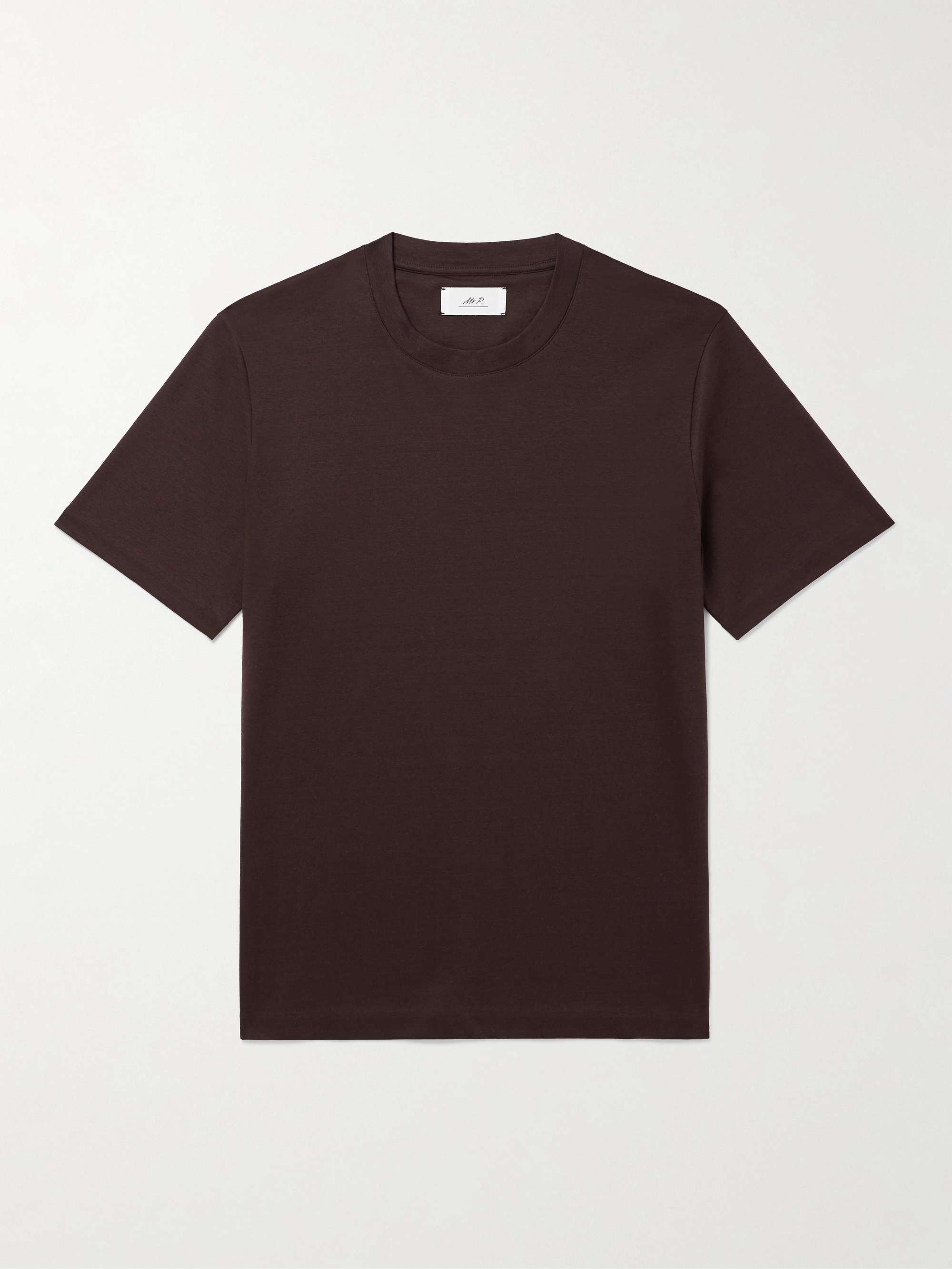 Mercerised Cotton-Jersey T-Shirt view