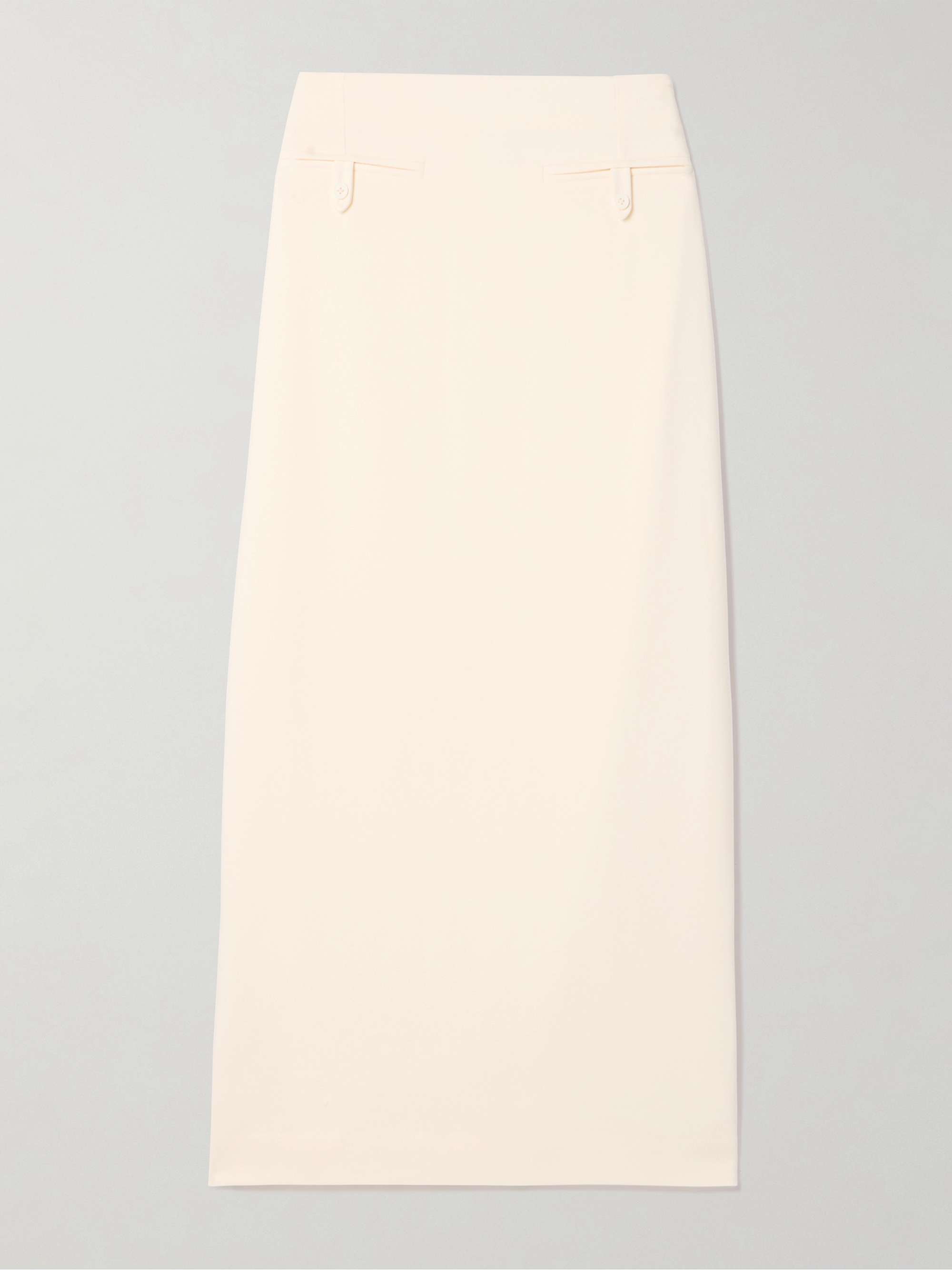 Smith crepe midi skirt view
