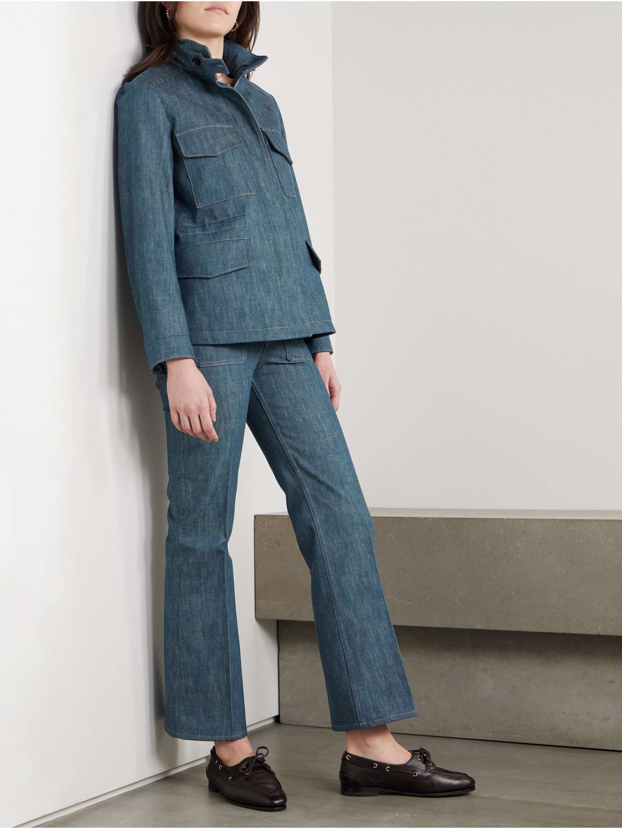 Traveller denim jacket view