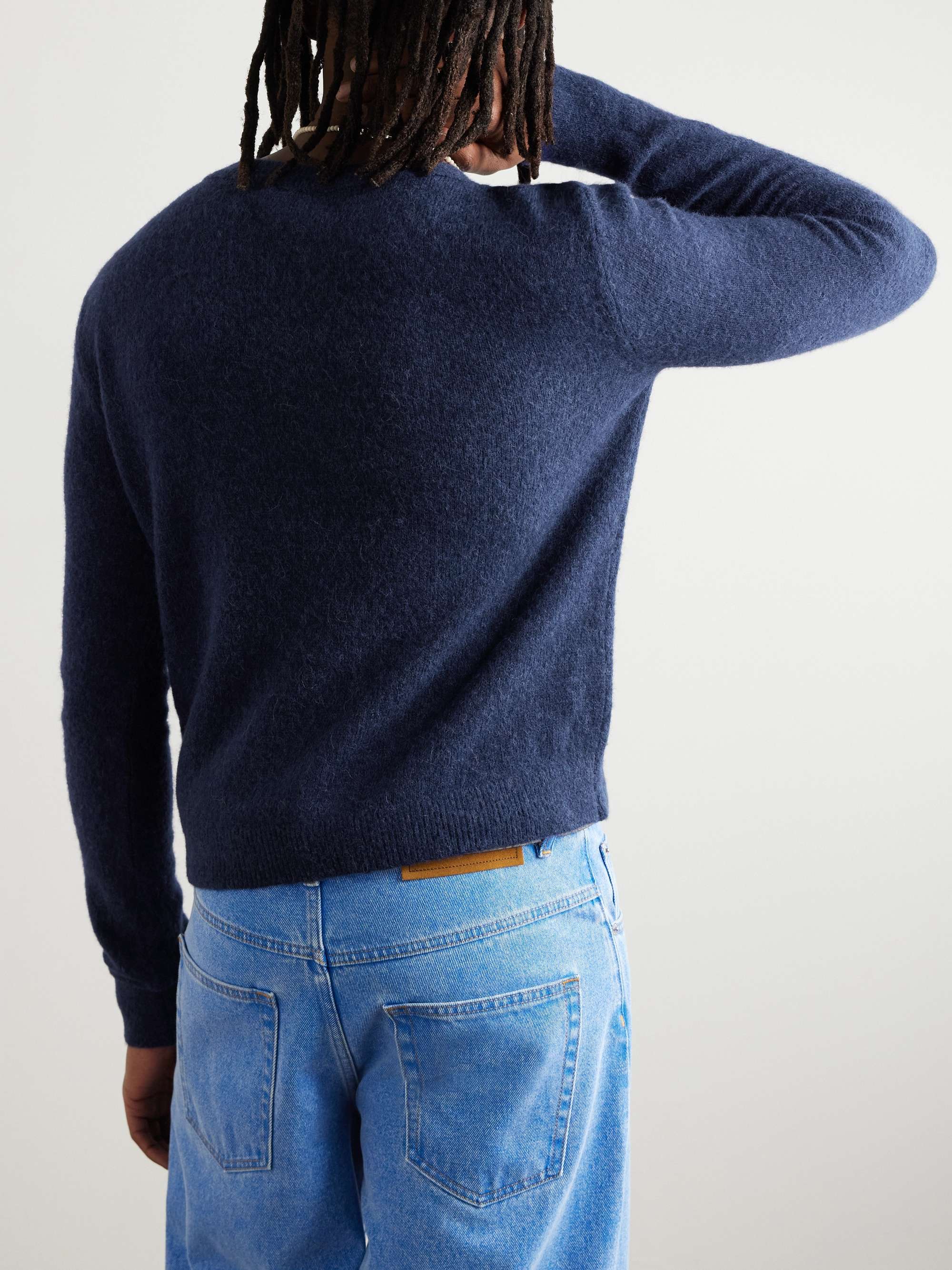 Slim-Fit Alpaca-Blend Sweater view