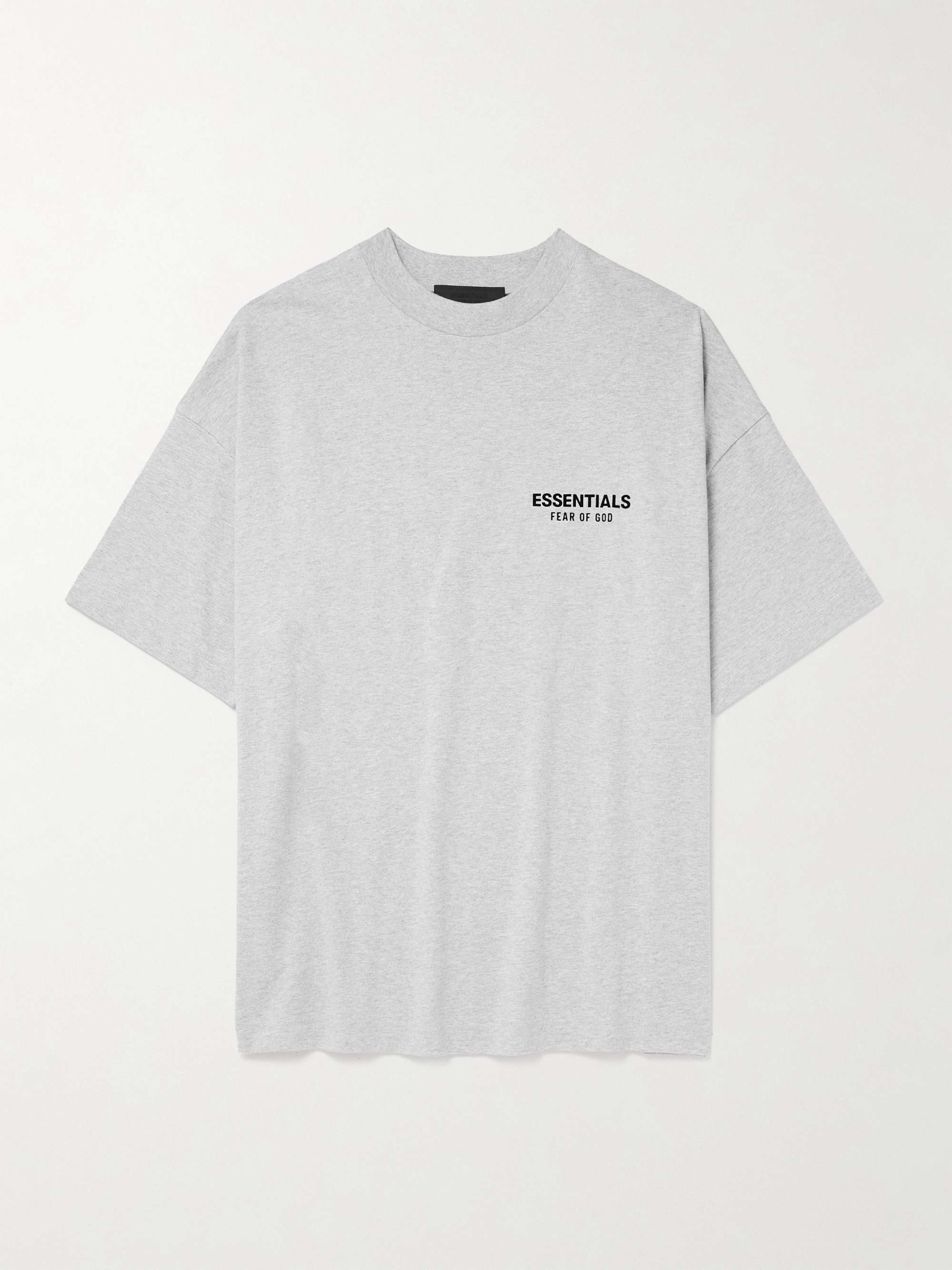 Oversized Logo-Appliquéd Cotton-Jersey T-Shirt view