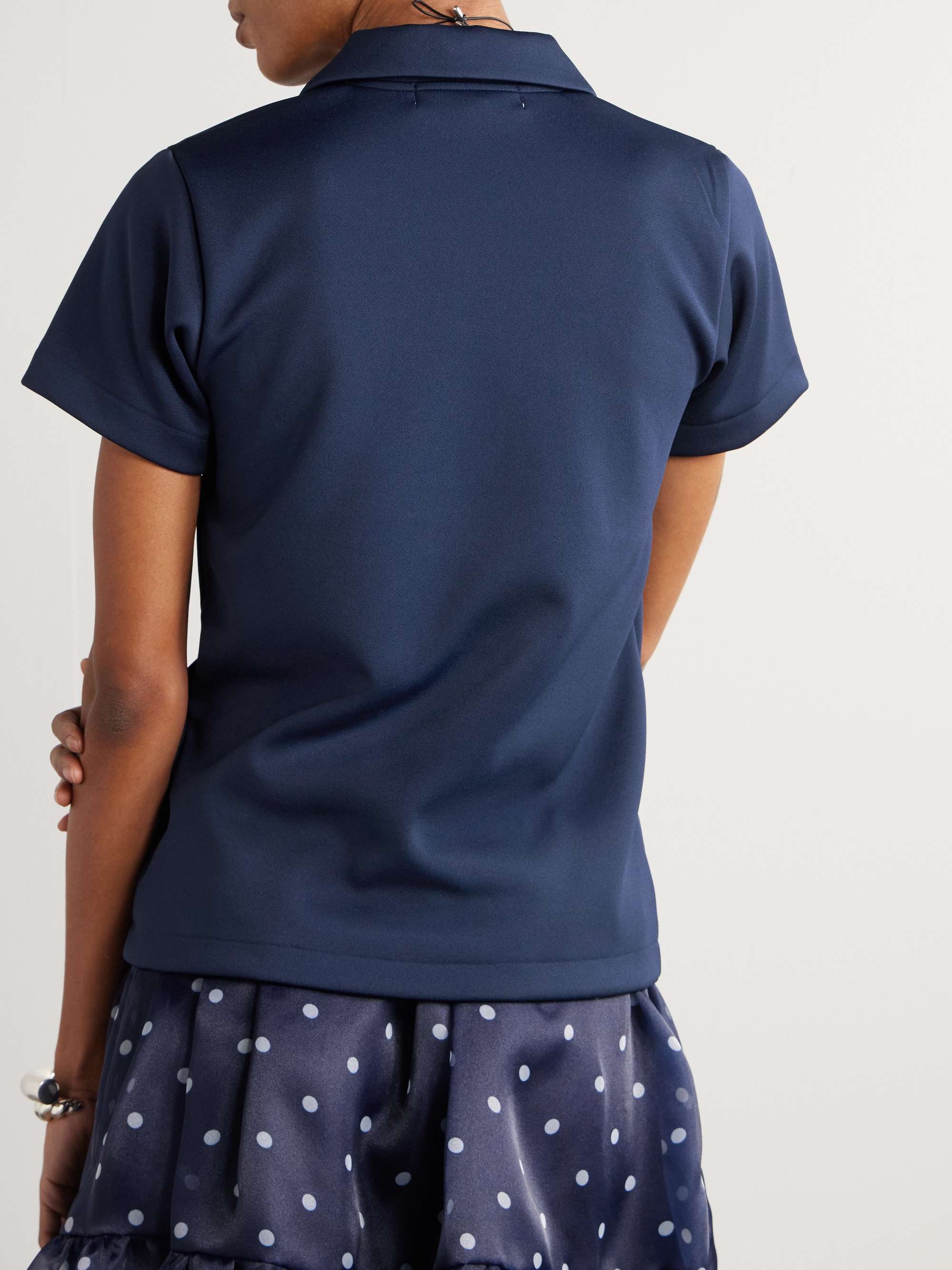 Jersey polo shirt view