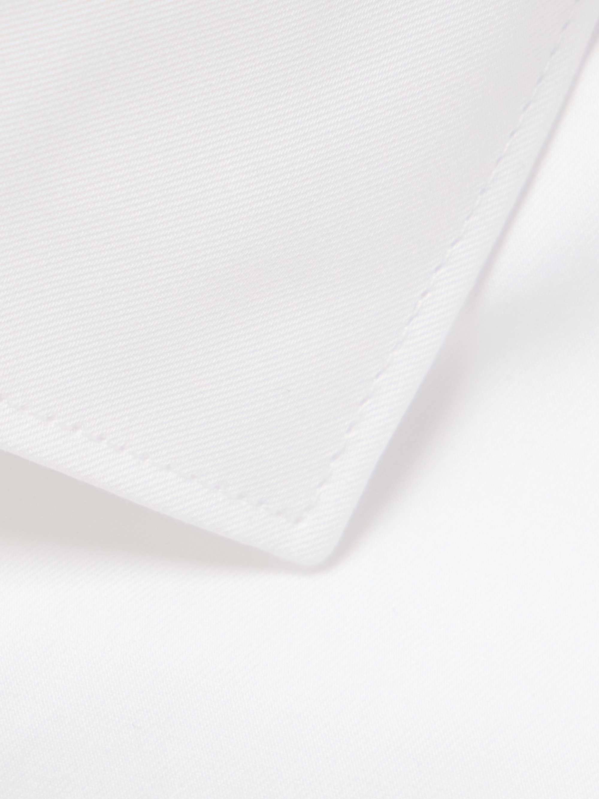Cutaway-Collar Cotton-Poplin Shirt view