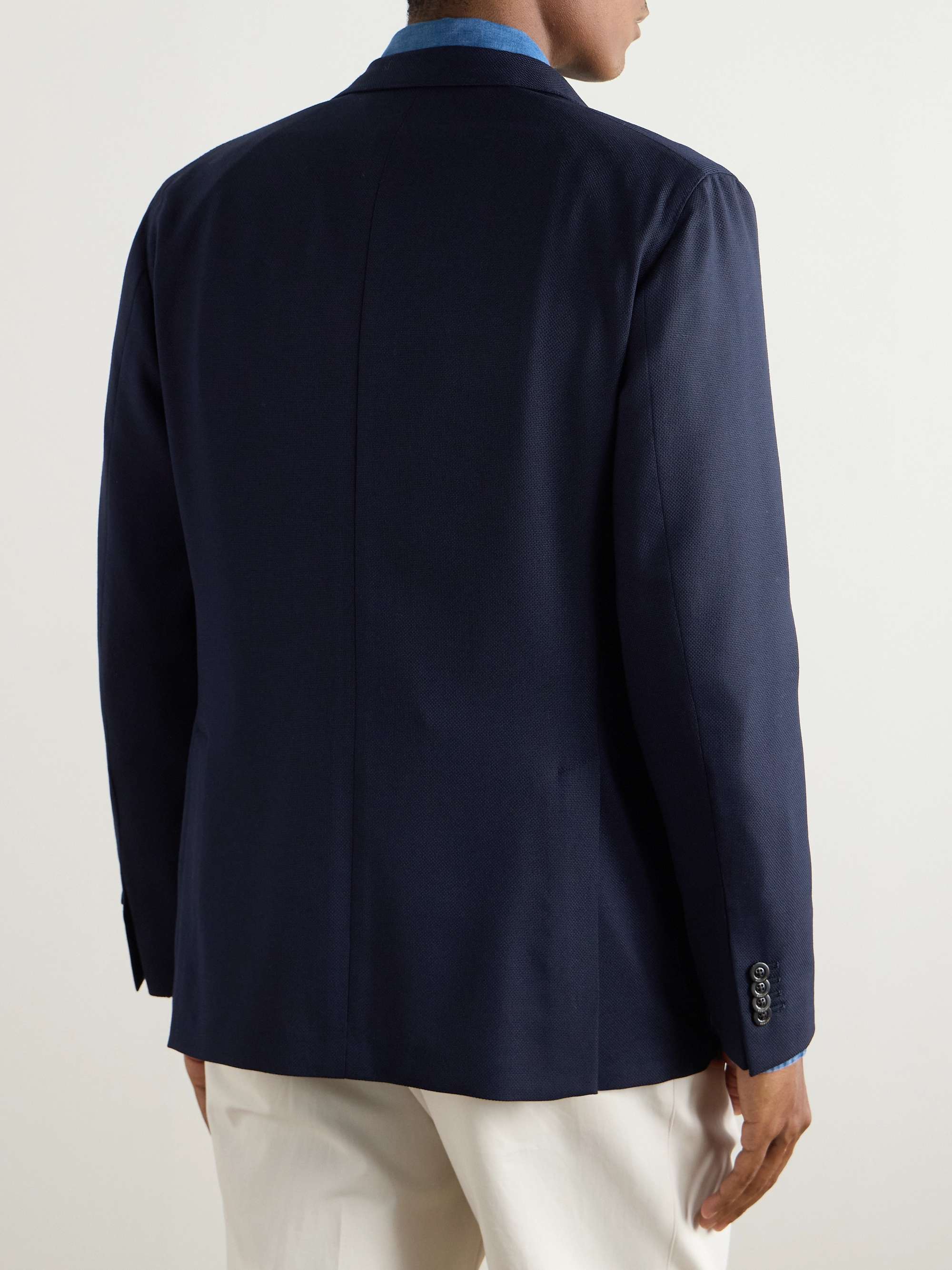 Wool-Piqué Blazer view