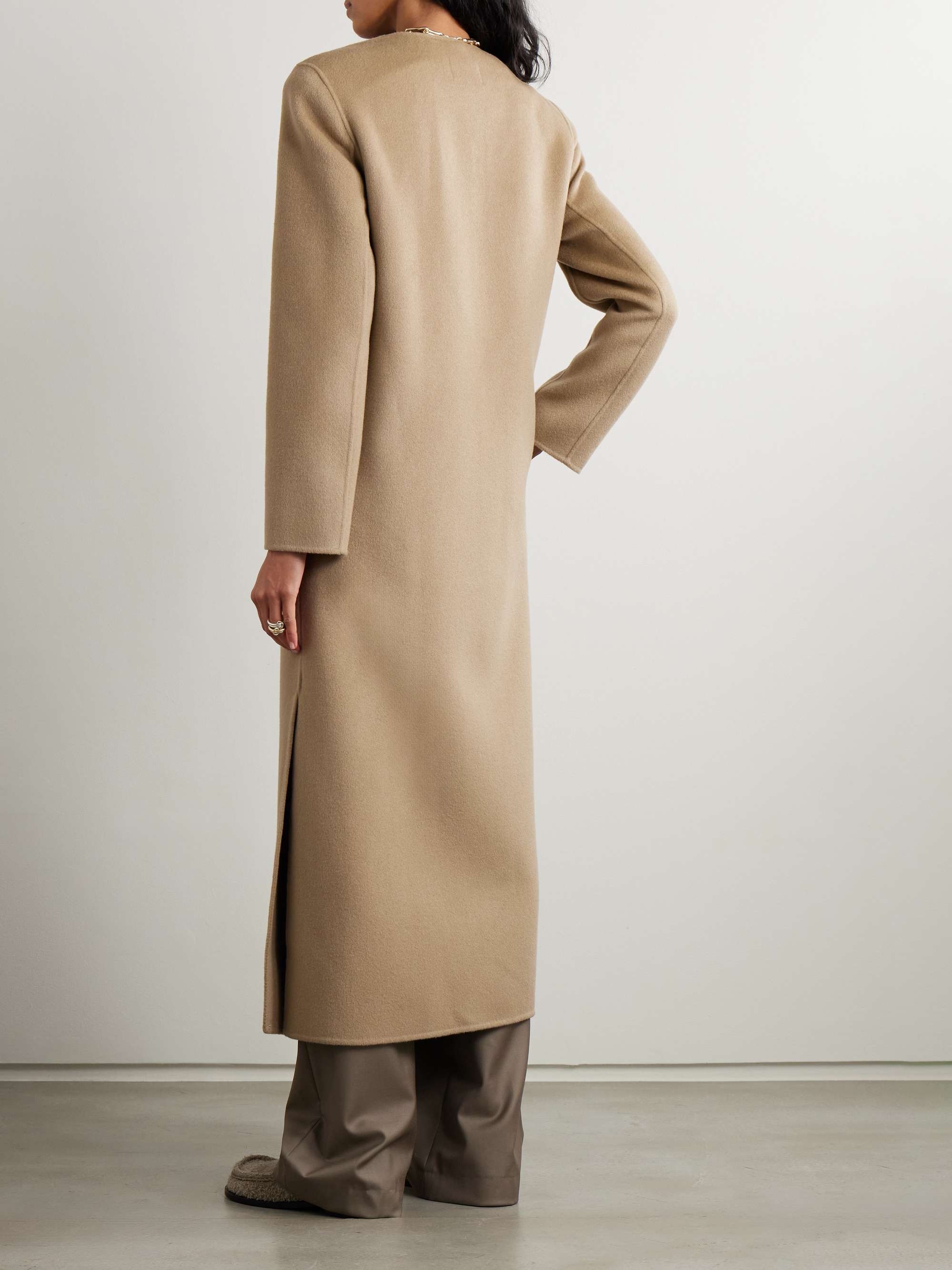 Martil wool and cashmere-blend coat view