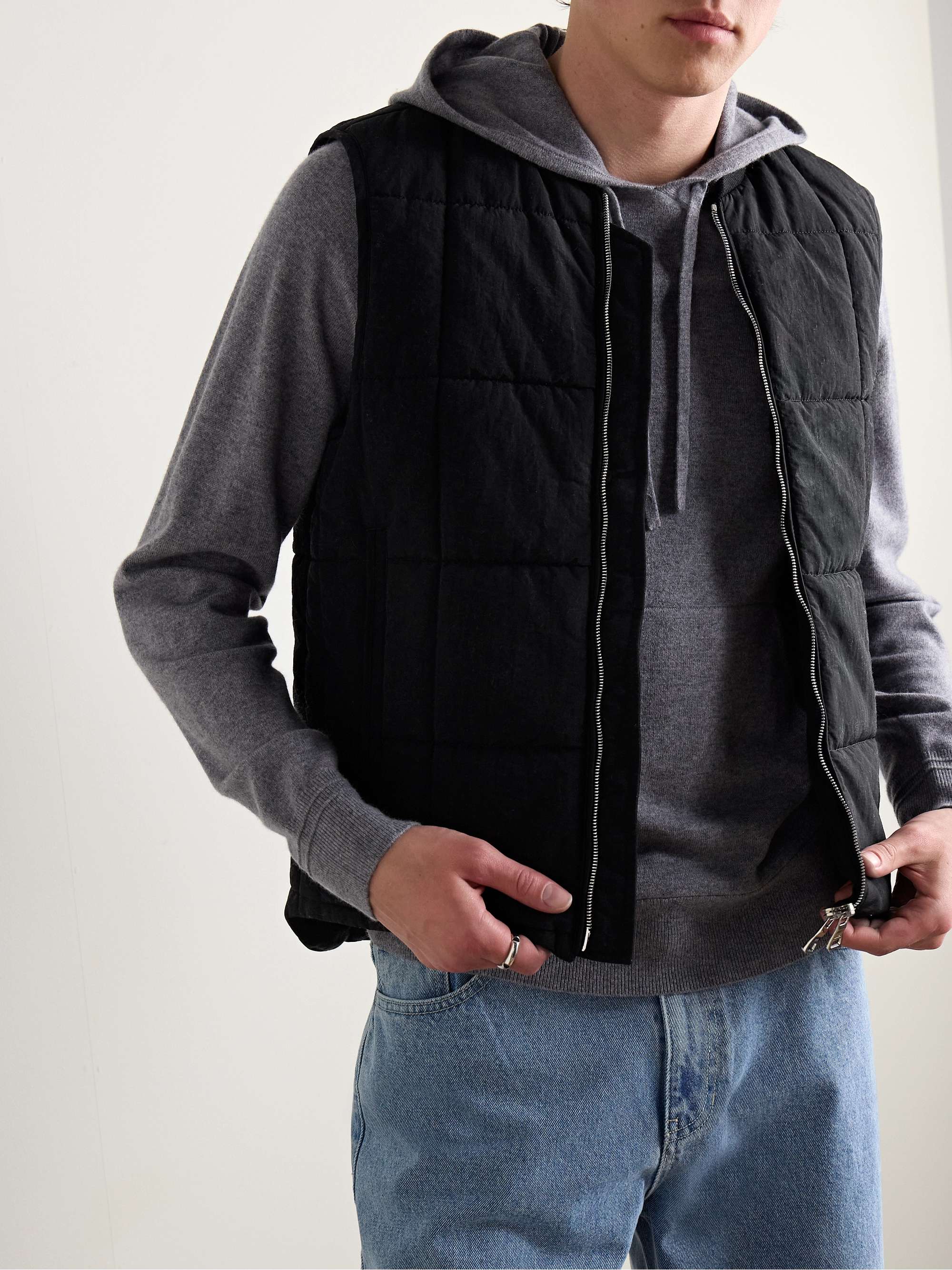 Quilted Shell Gilet view