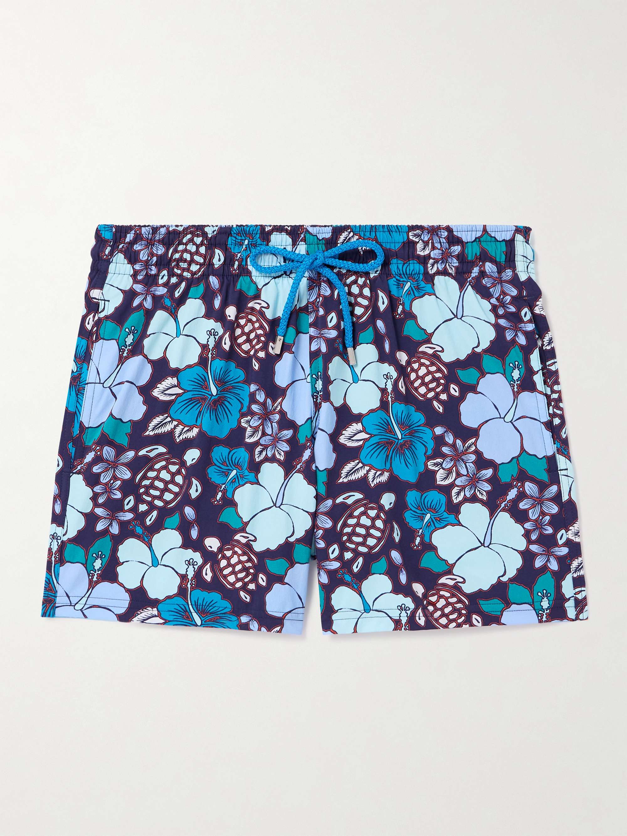 Moorise Straight-Leg Mid-Length Printed ECONYL® Swim Shorts view
