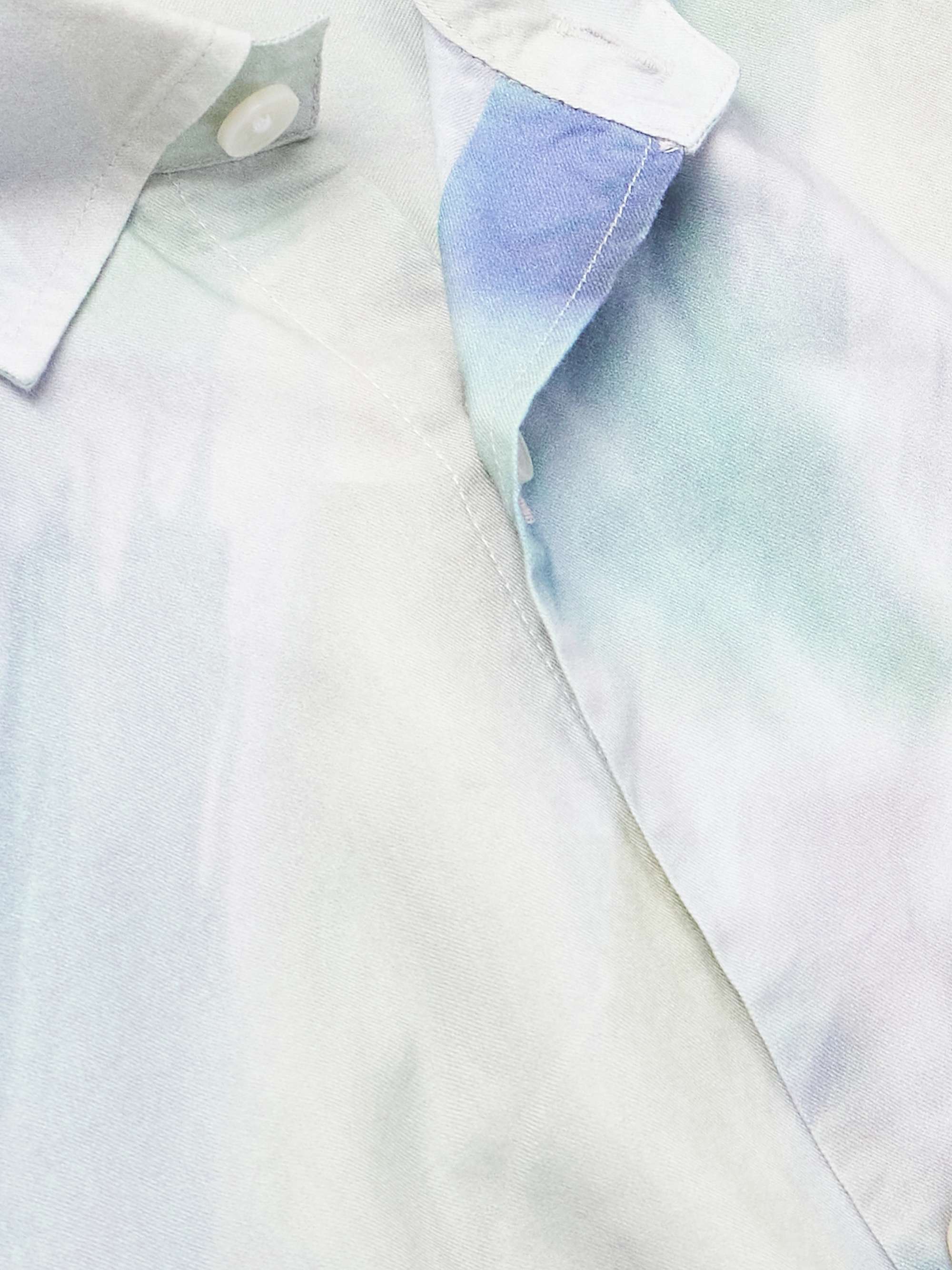 Freddy 5654 Printed Cotton and Lyocell-Blend Shirt view