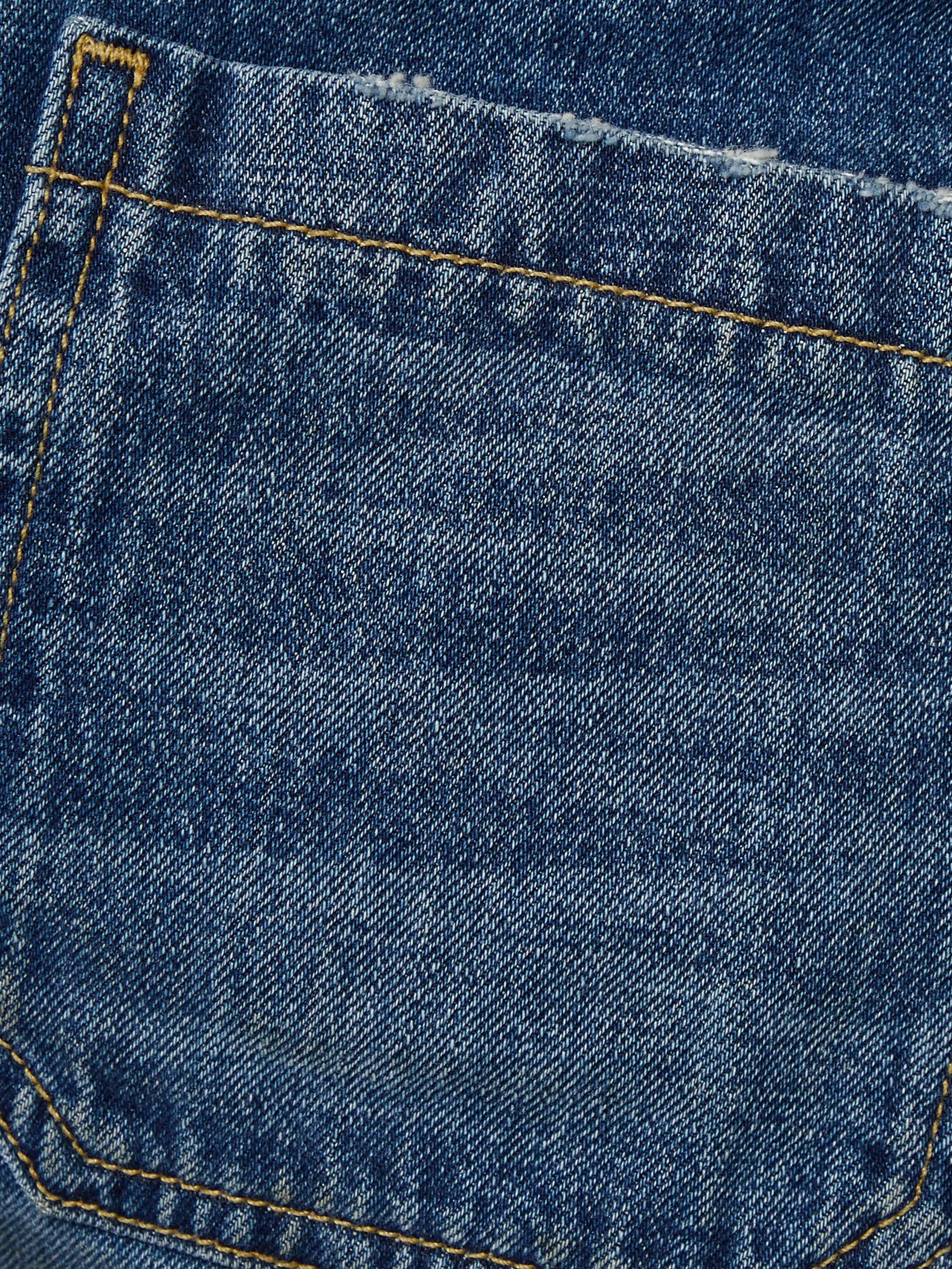 Mollie distressed denim shorts view