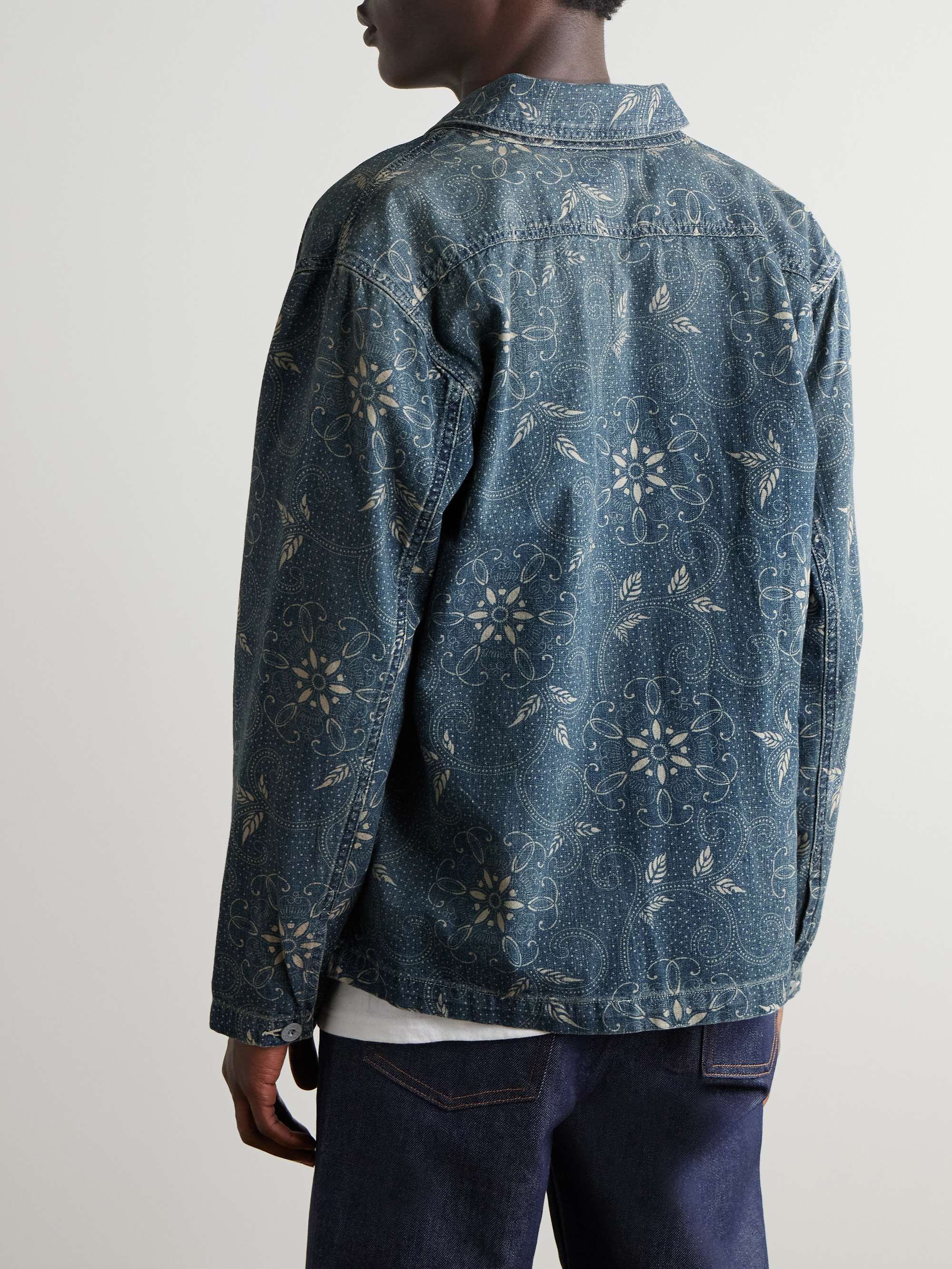 Wilson Printed Denim Jacket view