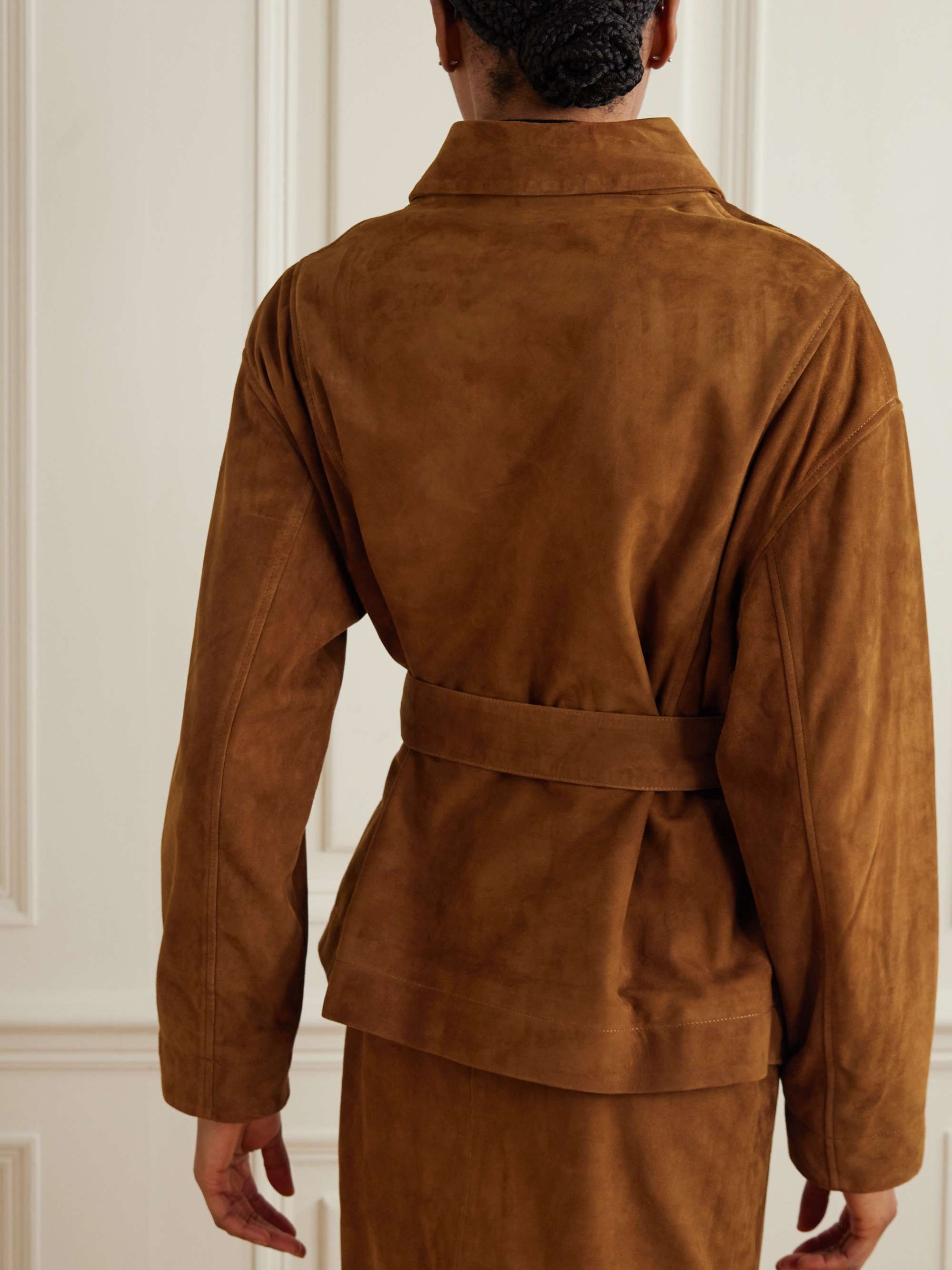 Tilda suede jacket view