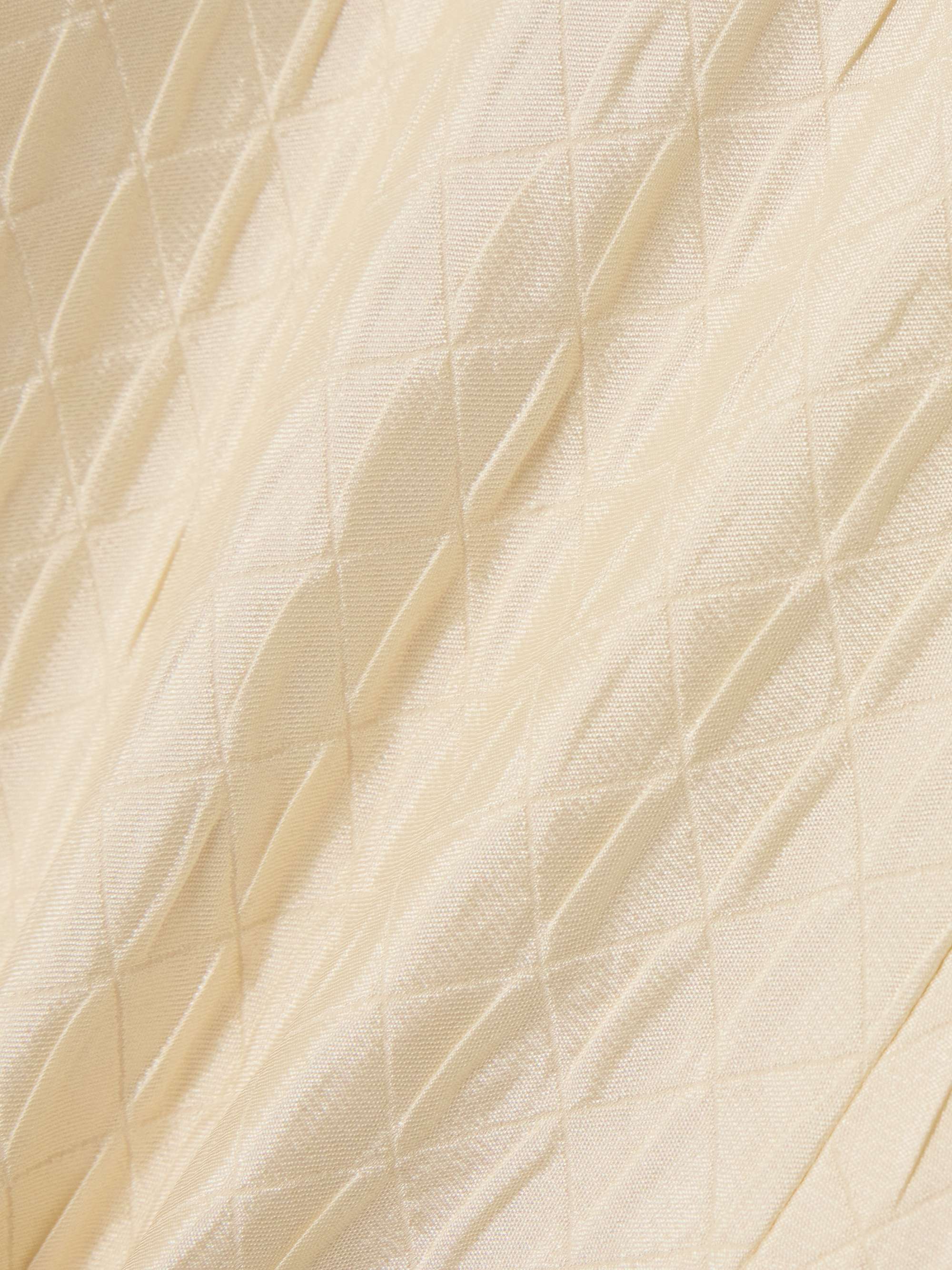 Dresden silk-cloqué wide-leg pants view