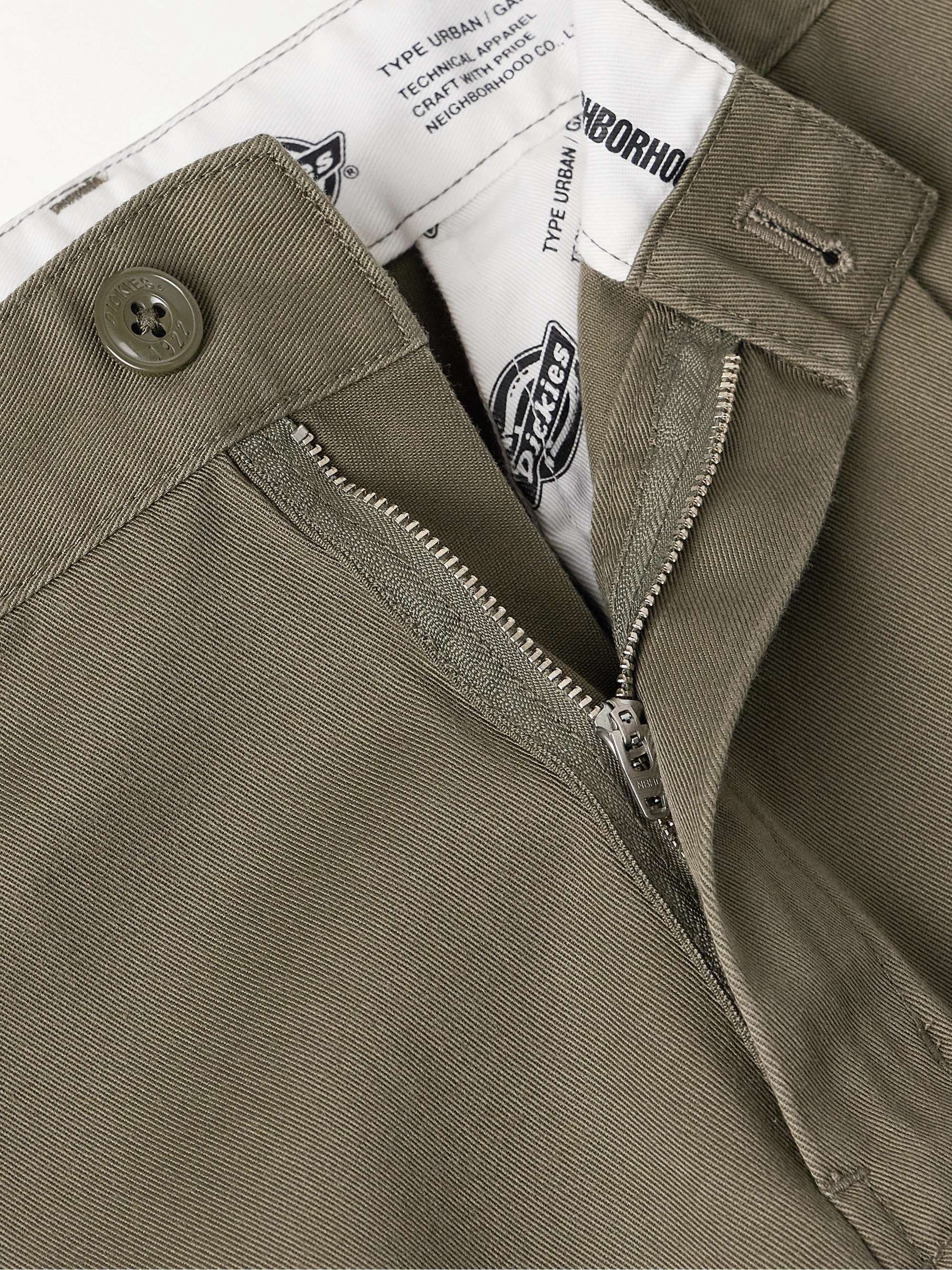 + Dickies® Straight-Leg Pleated Twill Trousers view