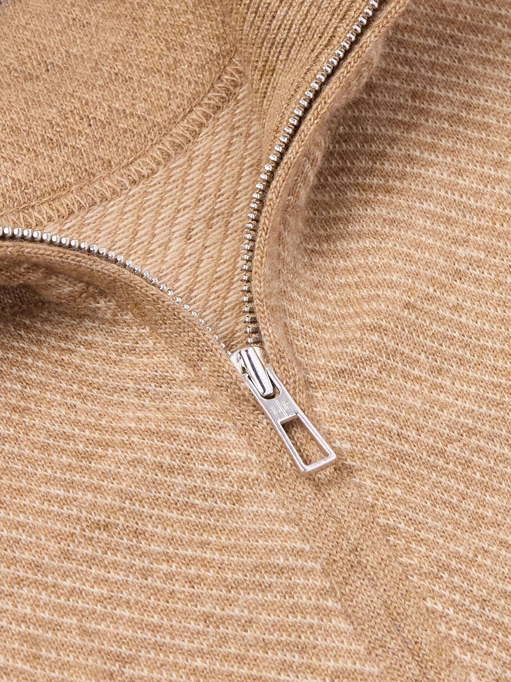 Cashmere Half-Zip Sweater view