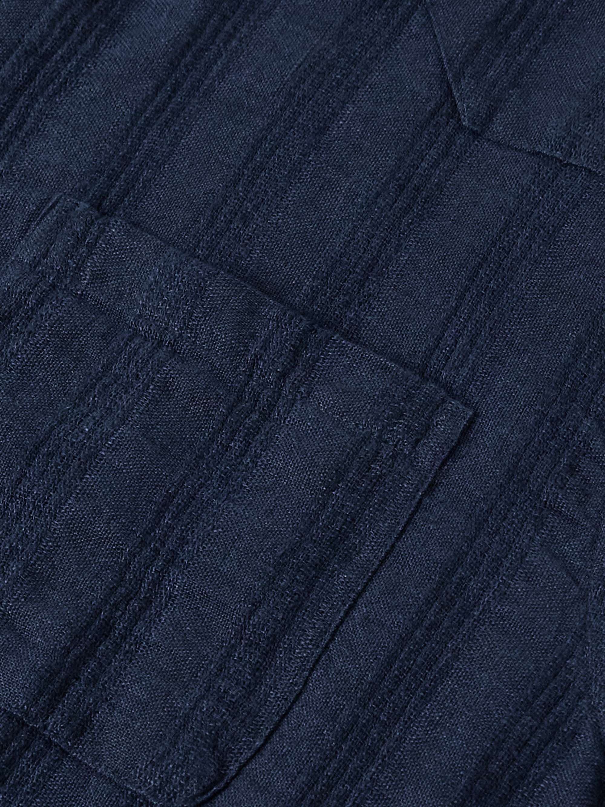 Witley Striped Linen Overshirt view