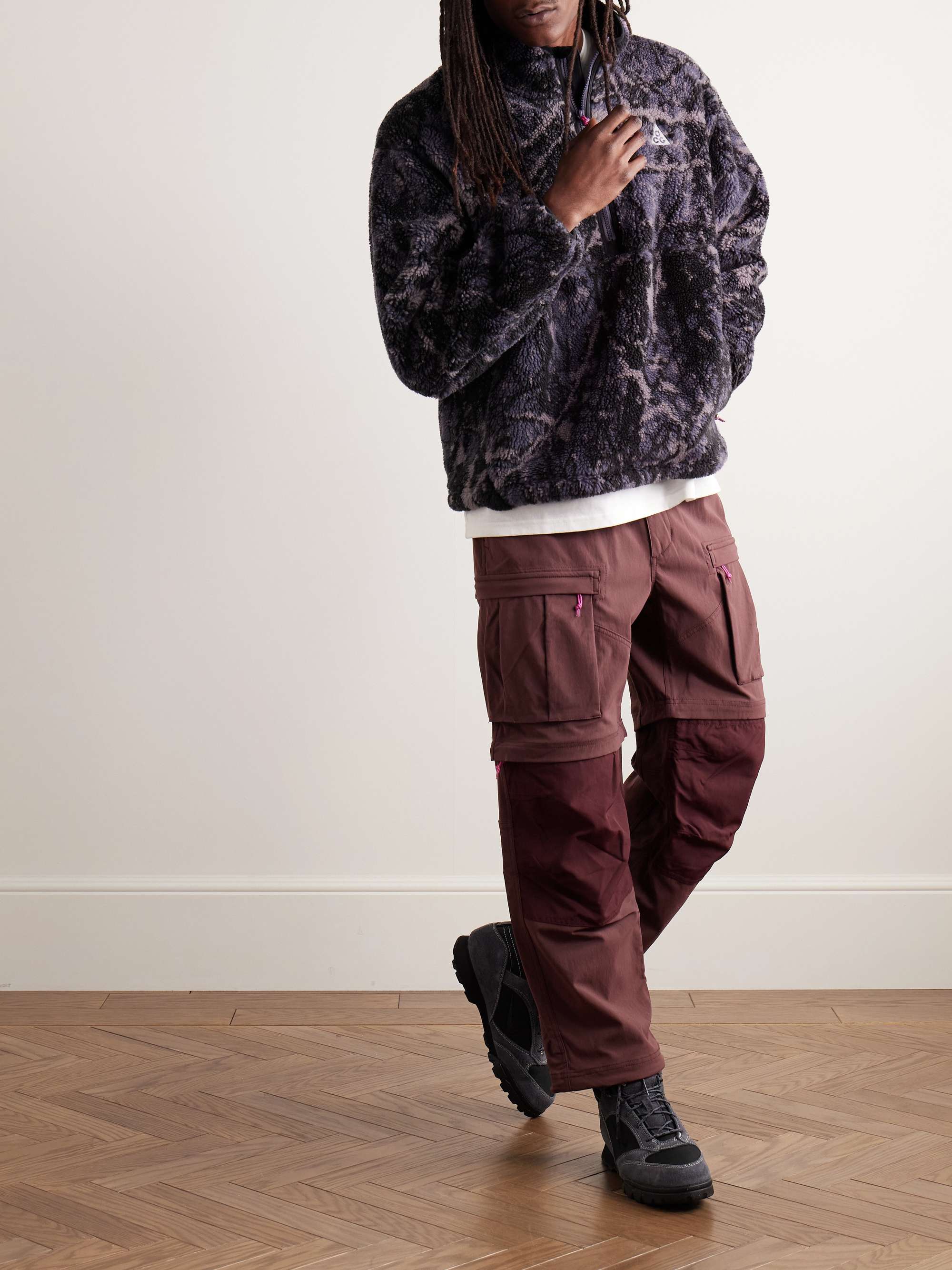 ACG Canwell Glacier Logo-Embroidered Therma-FIT ADV Fleece Jacket view