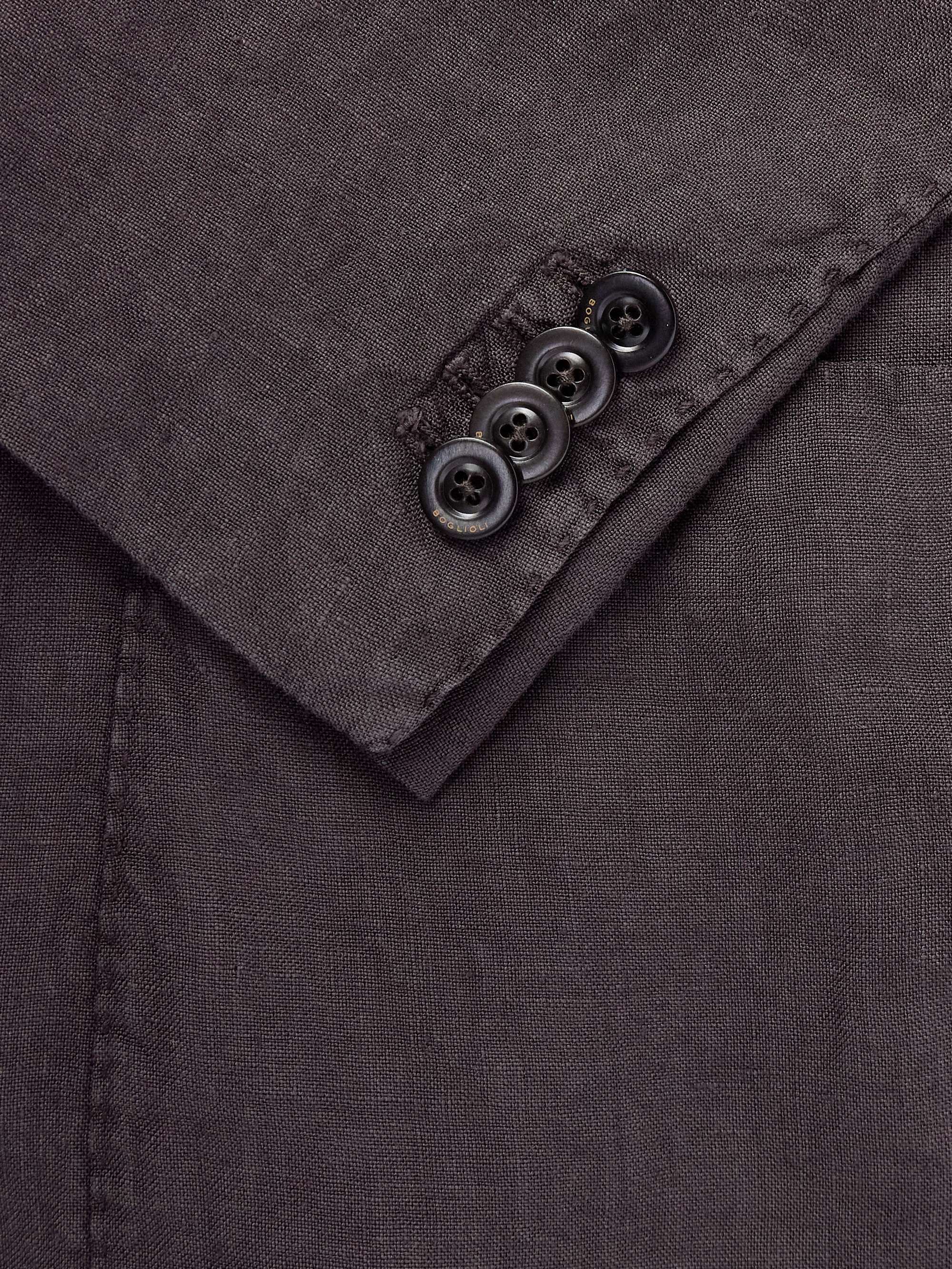 Garment-Dyed Linen Suit Jacket view