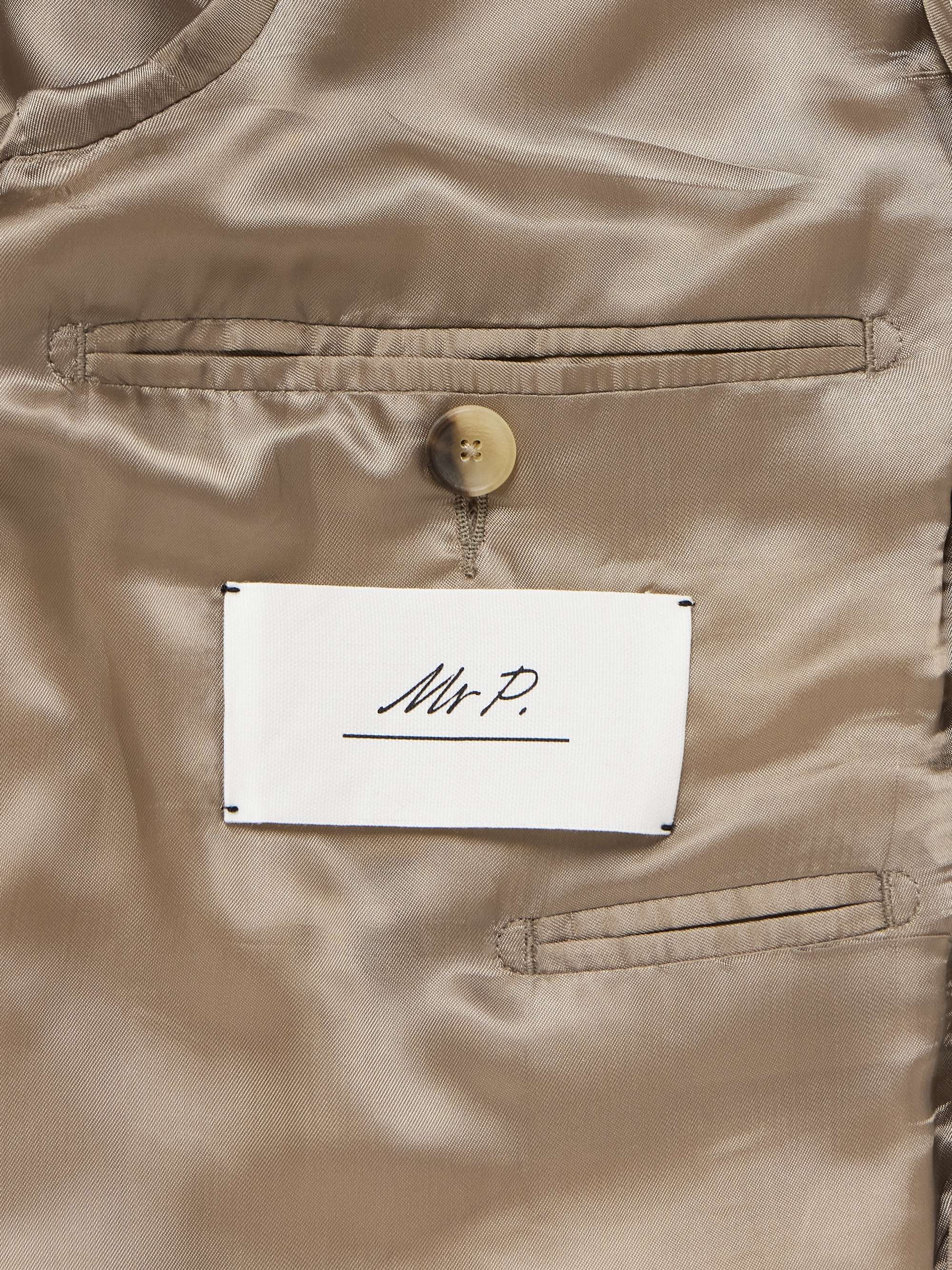 Striped Linen Suit Jacket view