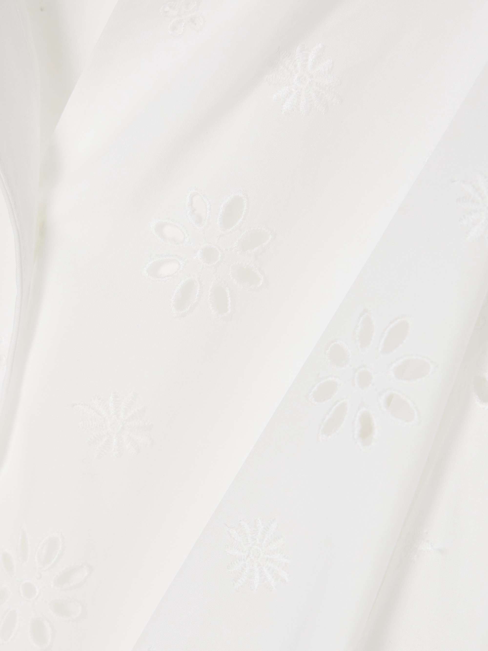 The Eyelet broderie anglaise cotton blouse view