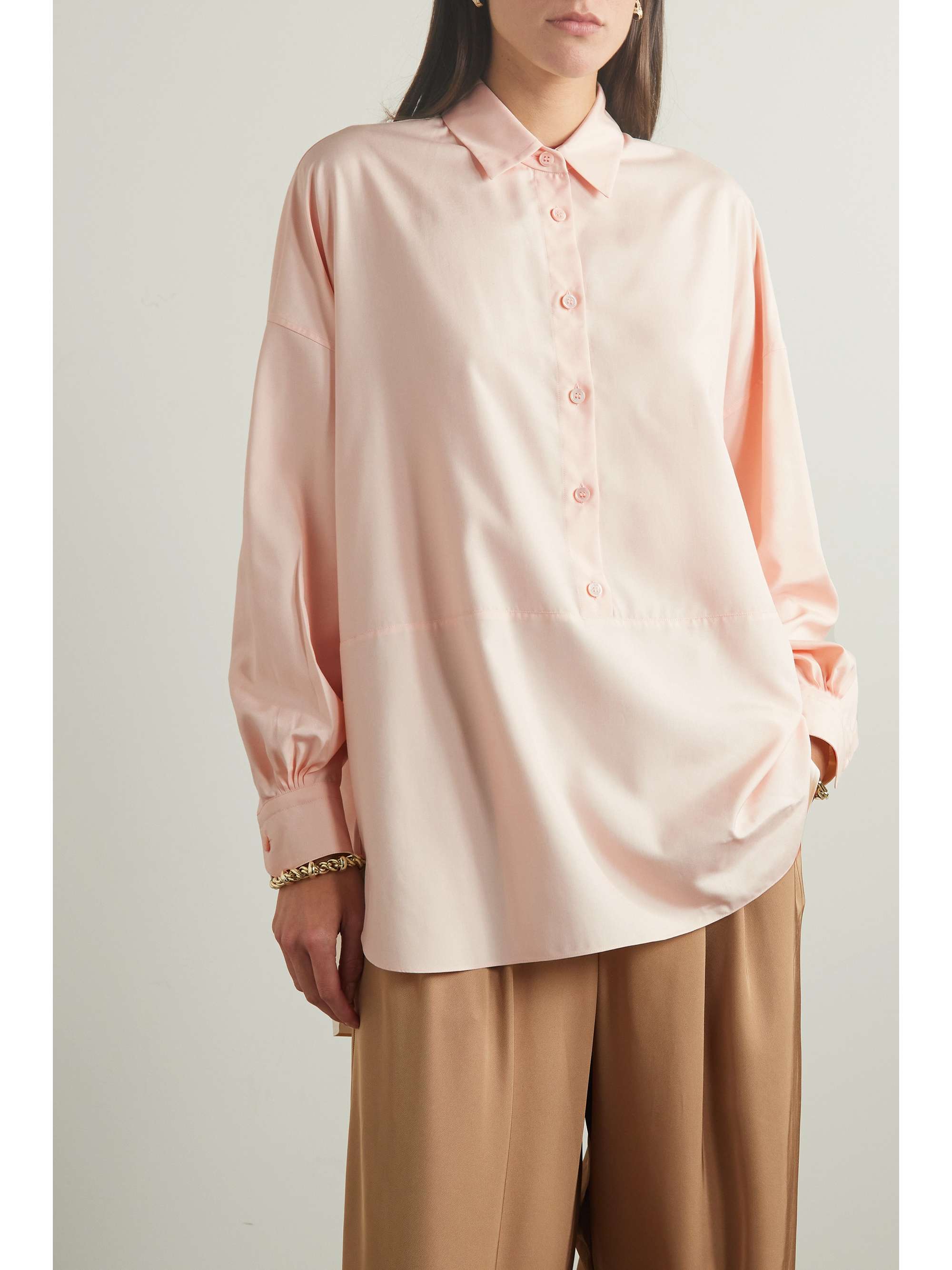 Sveva silk shirt view