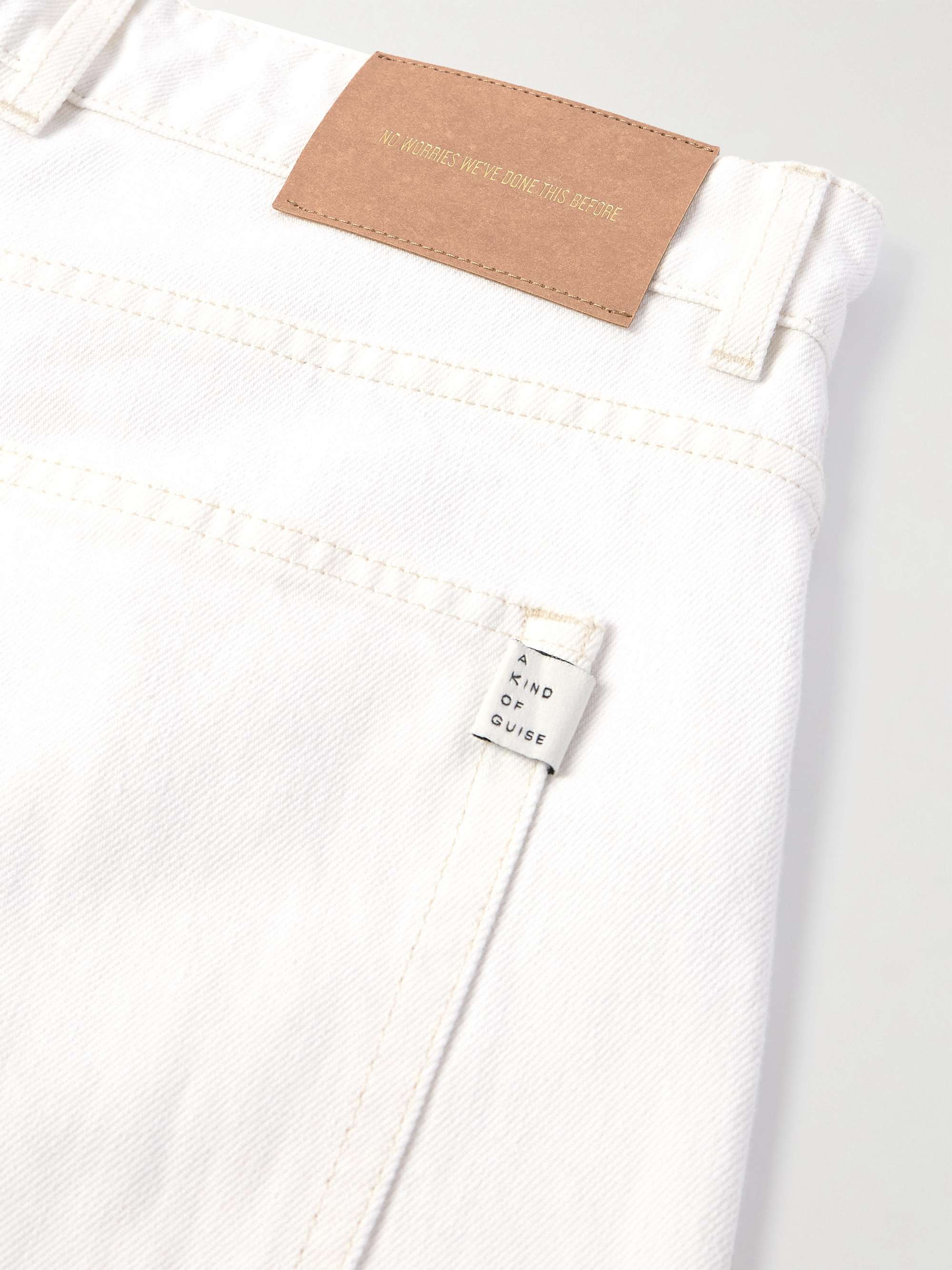 Terek Tapered Cropped Organic Jeans view