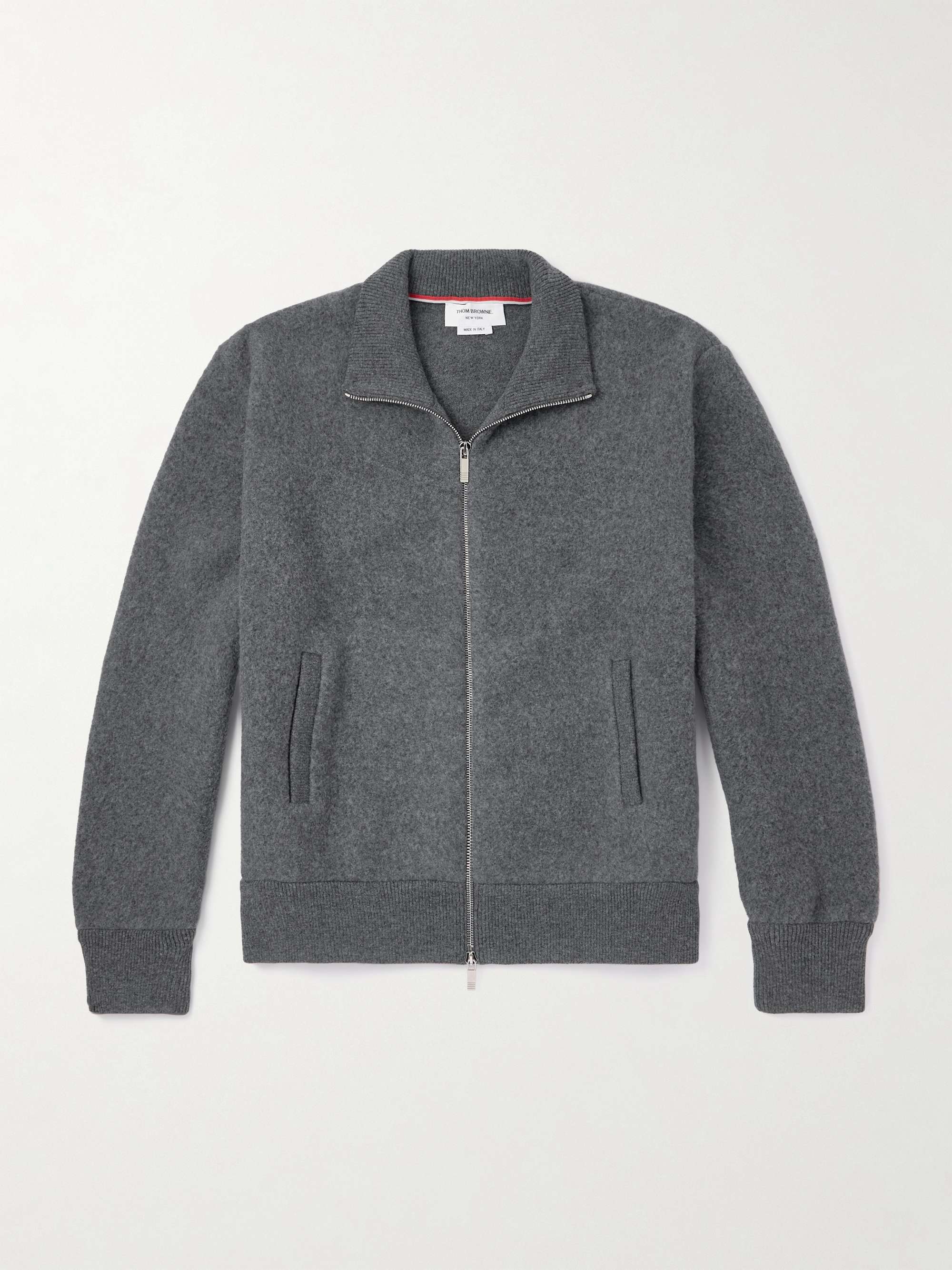 Wool-Fleece Zip-Up Jacket view