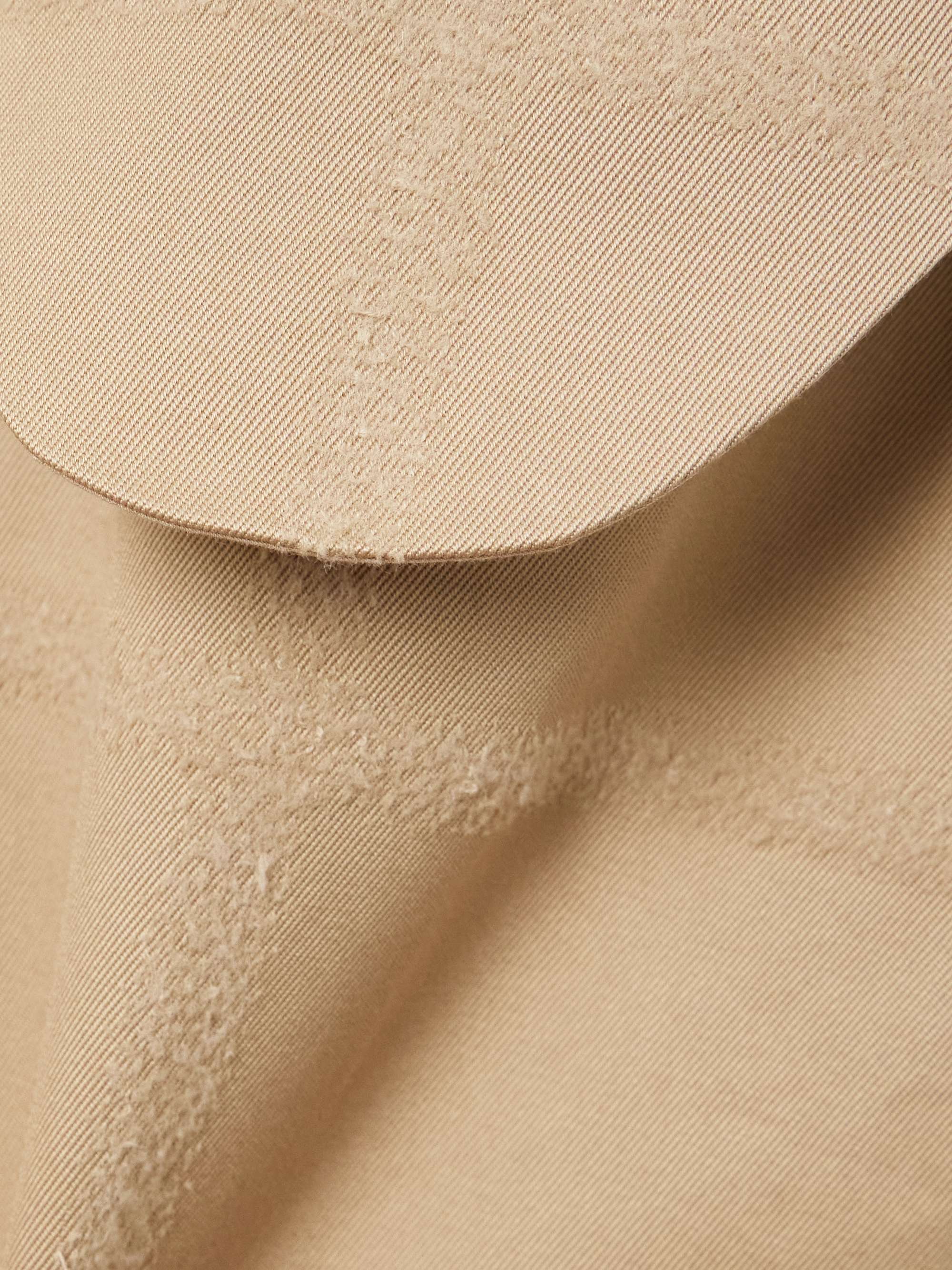 Laetitia checked cotton-jacquard midi dress view