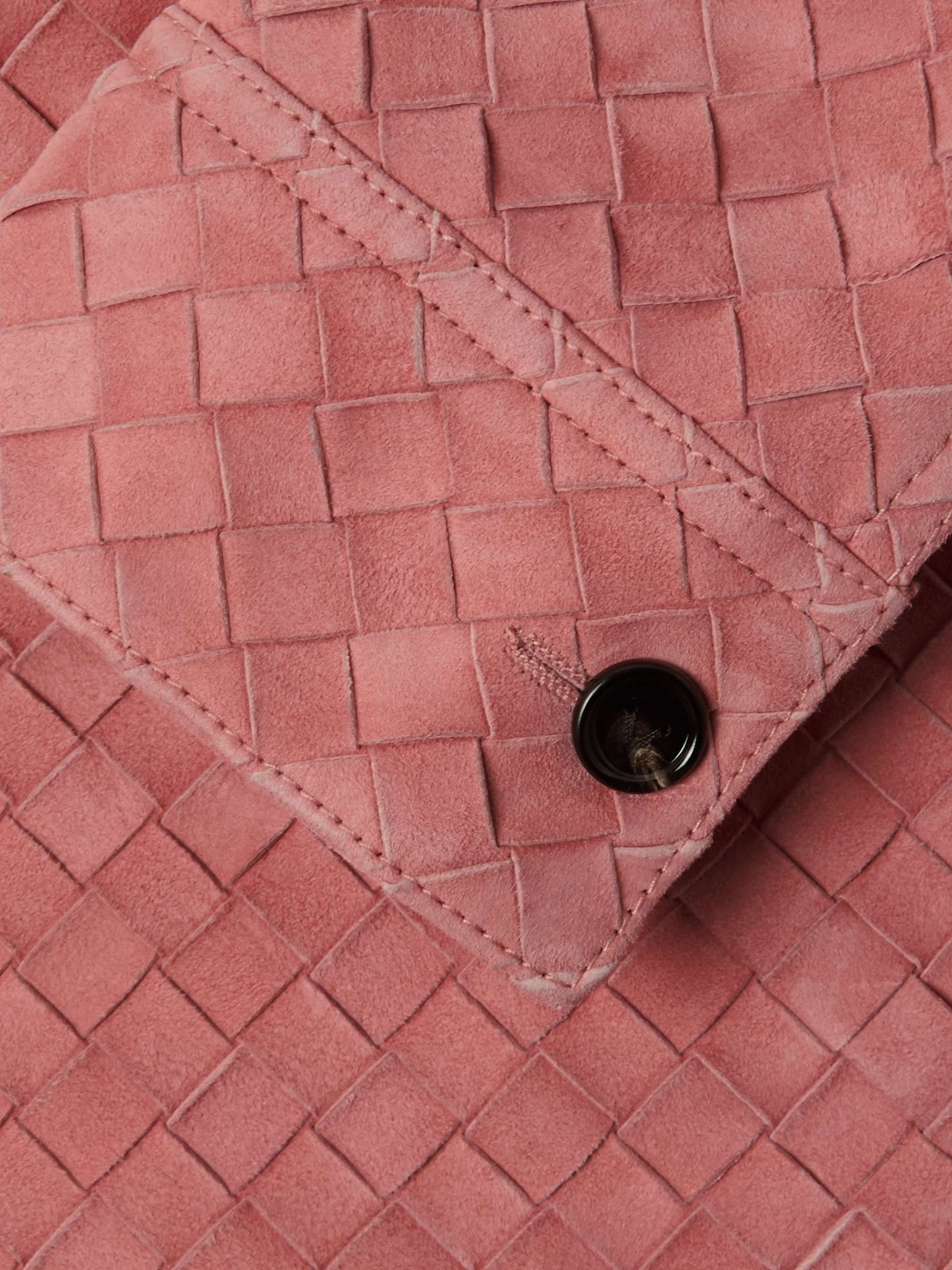 Intrecciato Suede Overshirt view