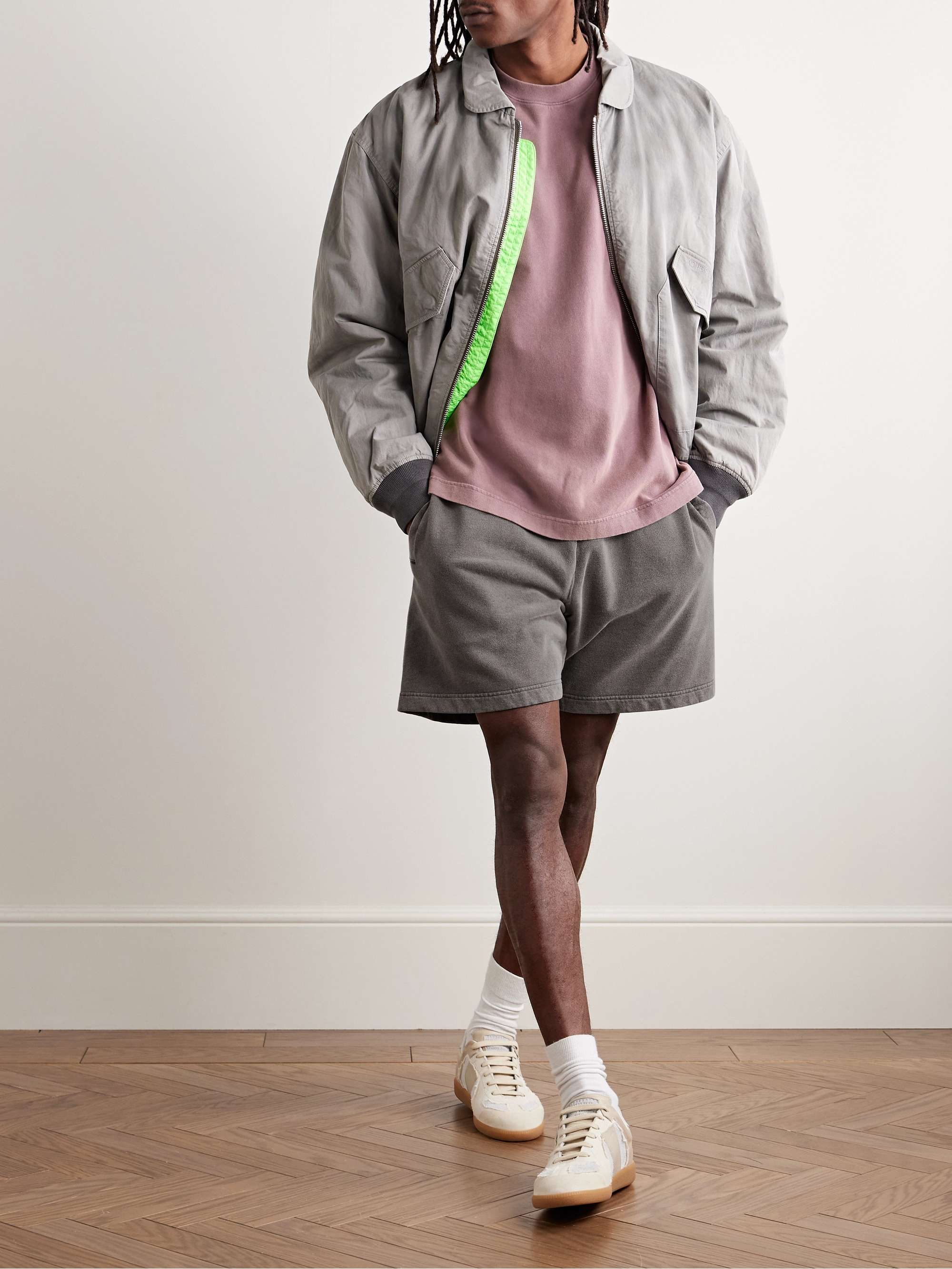 Rego Straight-Leg Cotton-Jersey Shorts view