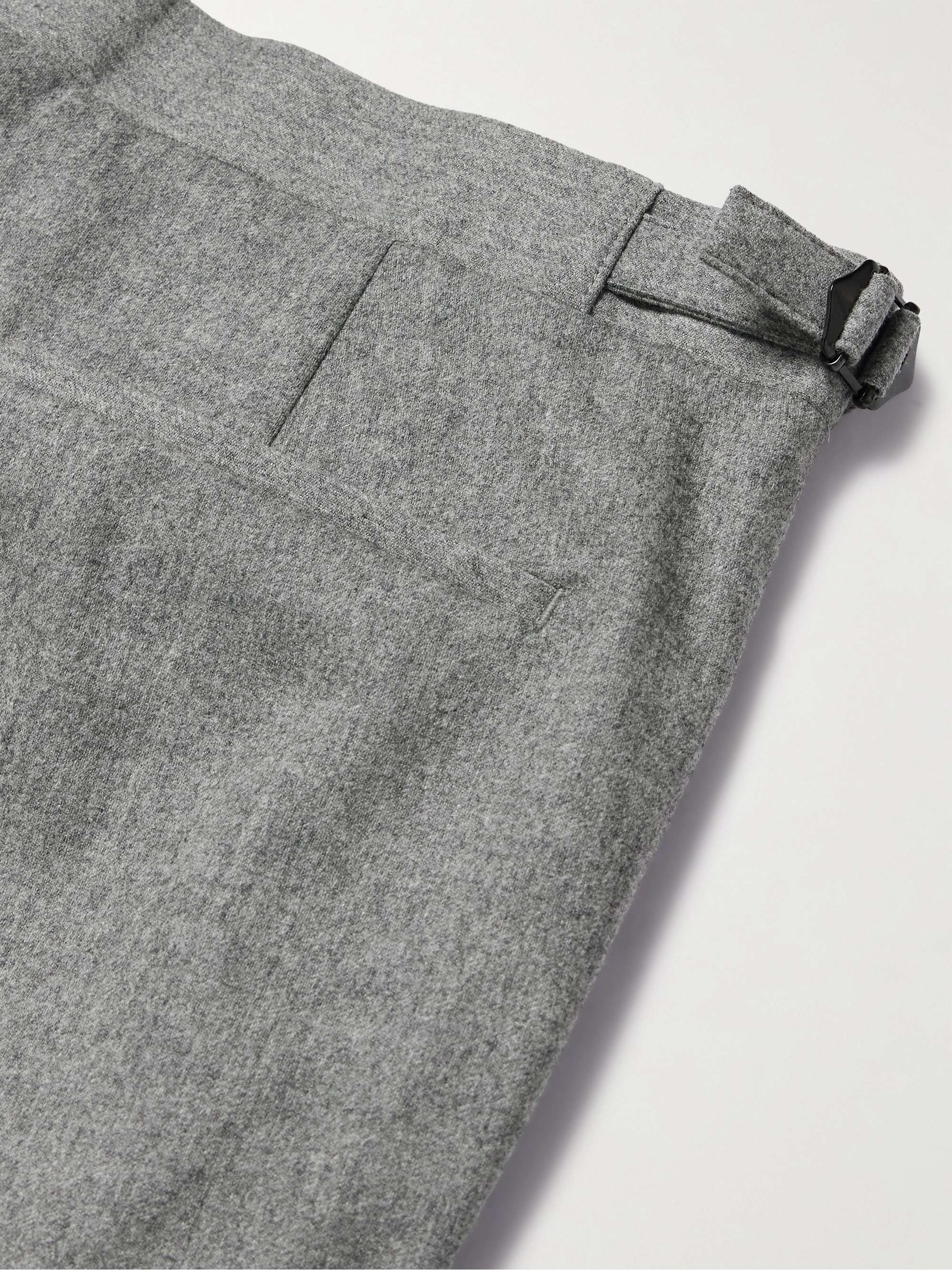 Chapman Slim-Fit Wool-Blend Flannel Trousers view